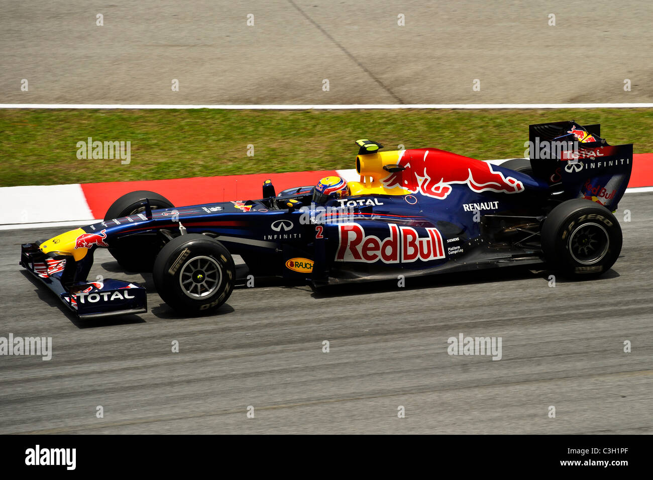 Mark Webber - Red Bull Racing Stock Photo - Alamy