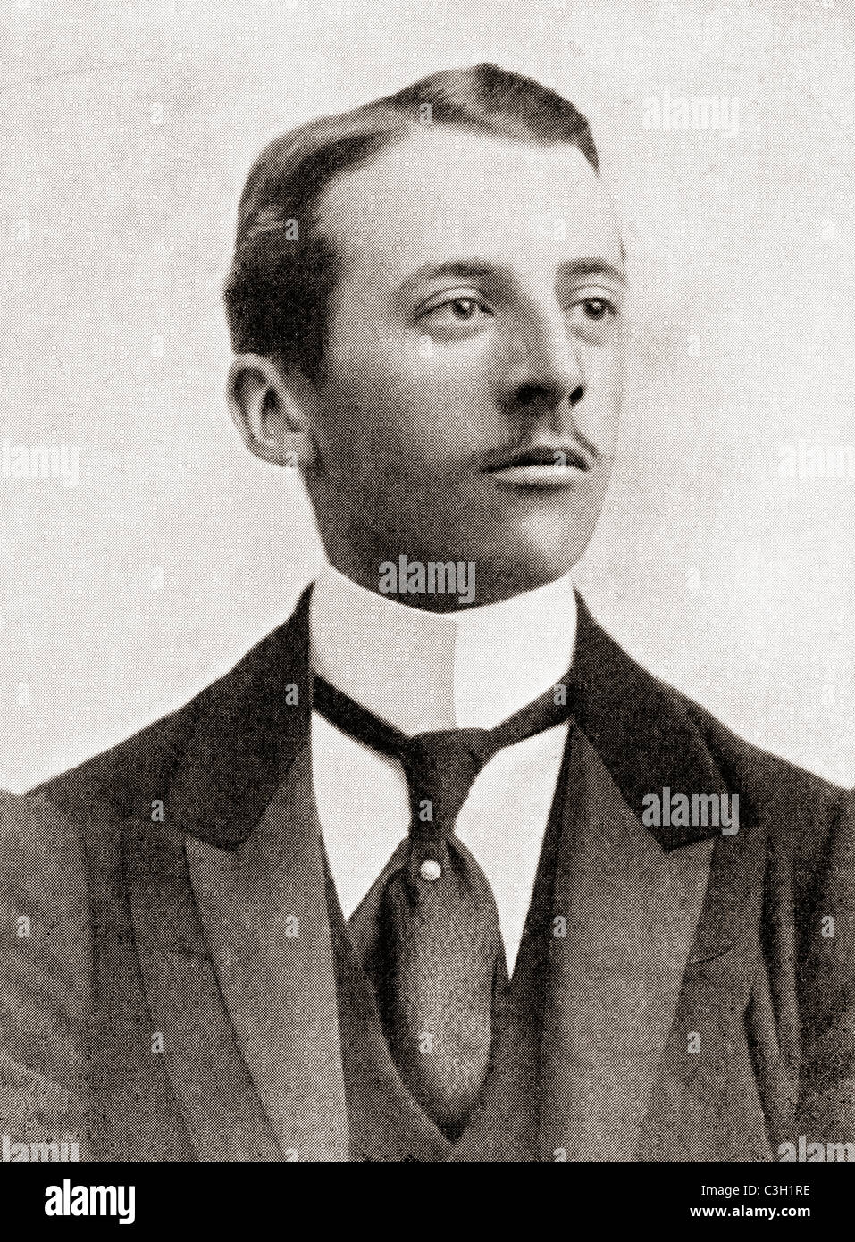 William 'Billy' Charles de Meuron Wentworth-FitzWilliam, 7th Earl FitzWilliam, 1872 - 1943. British aristocrat. Stock Photo