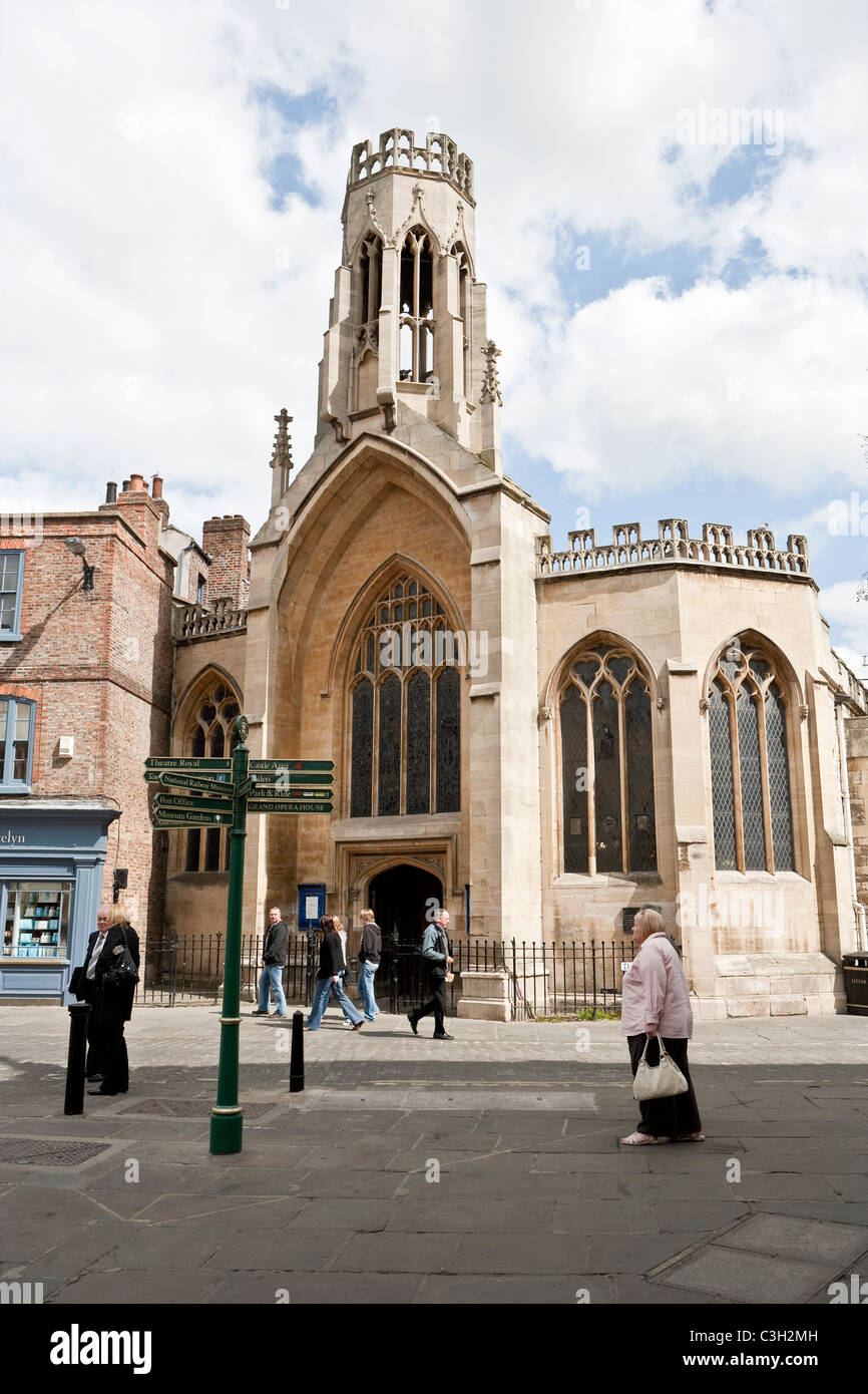 St Helens Church in York city centre Stock Photo Alamy