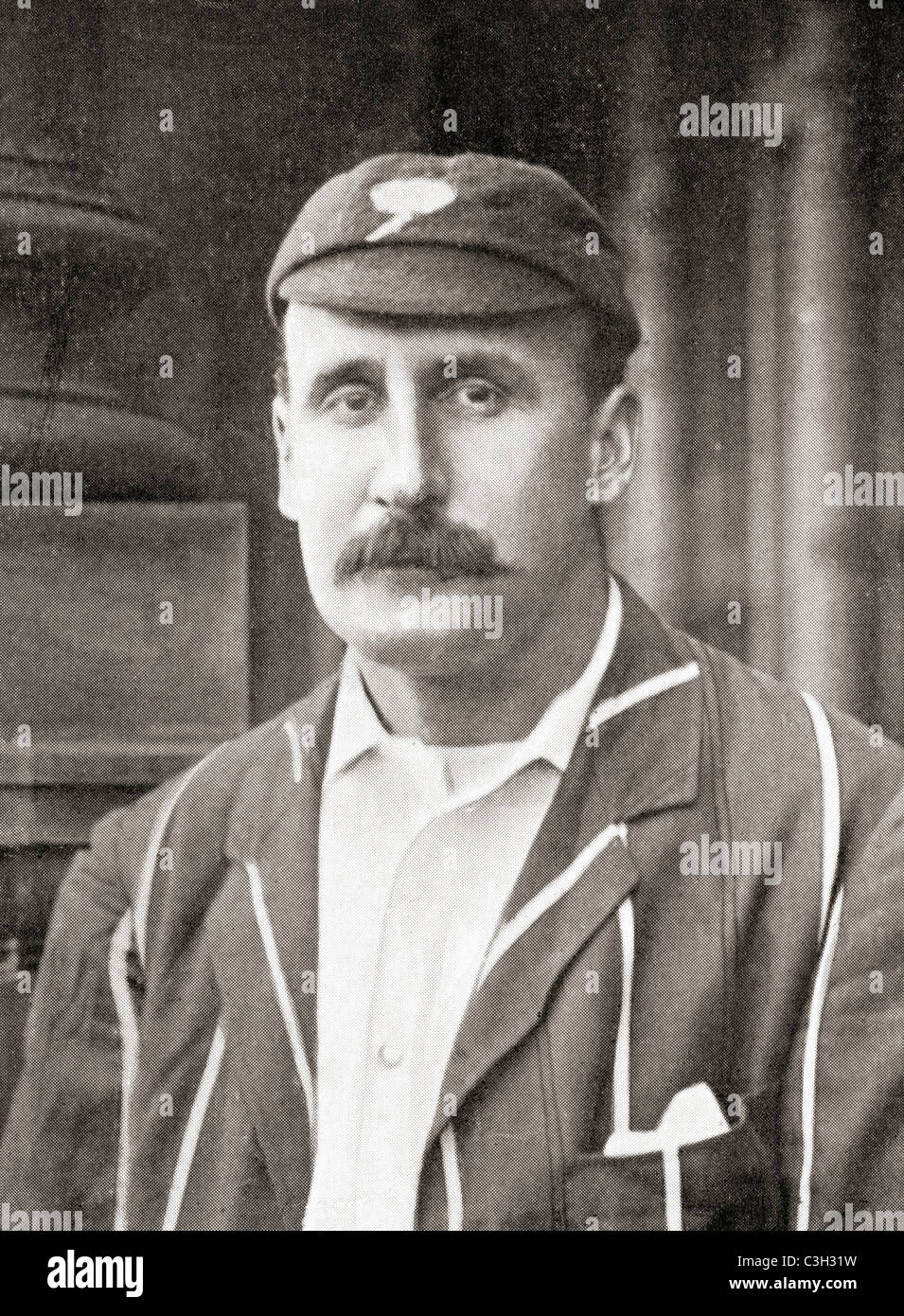 Martin Bladen Hawke, 7th Baron Hawke of Towton, 1860 – 1938, aka Lord Hawke. English cricketer and administrator. Stock Photo