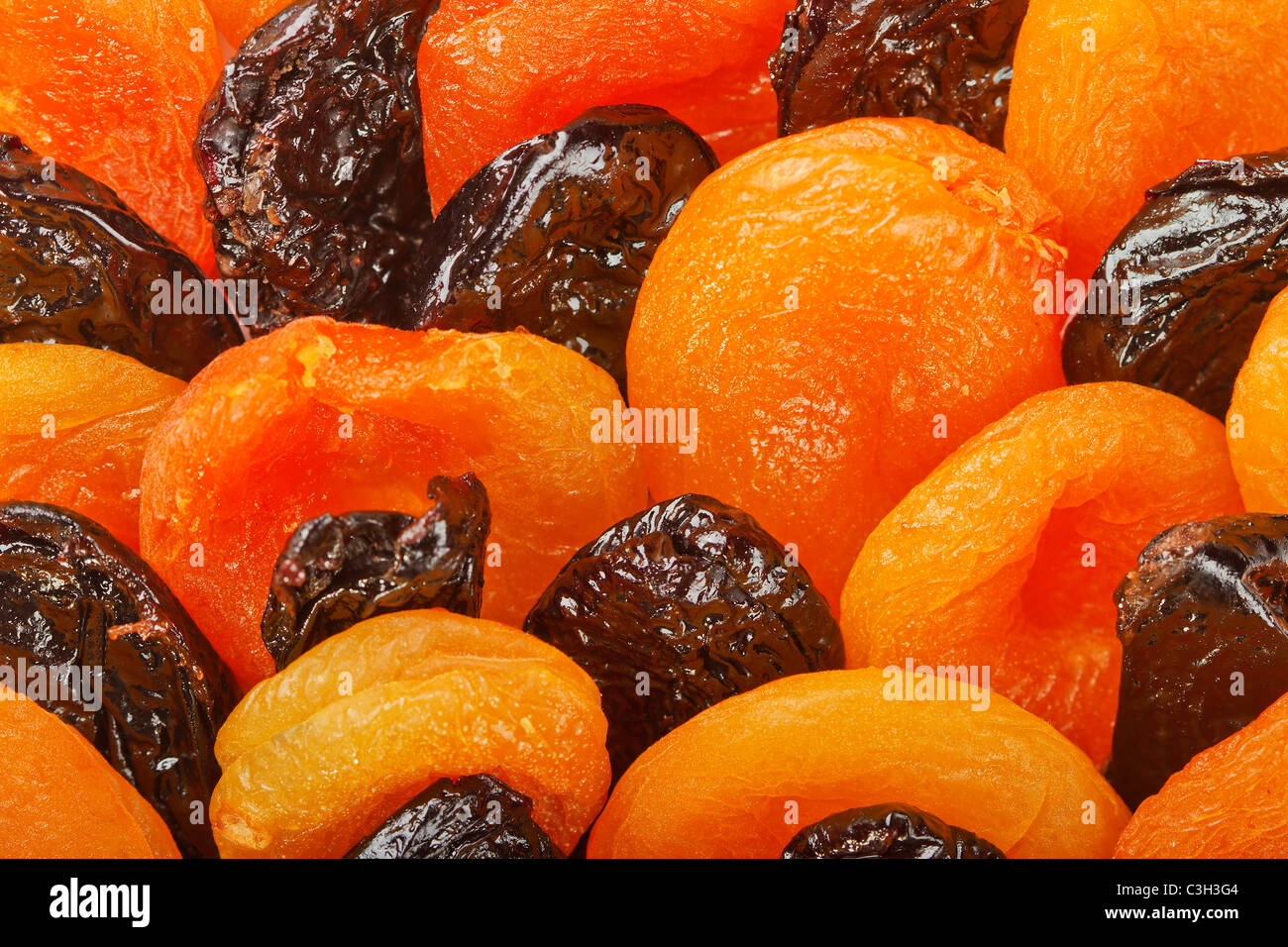 Prunes are the dried fruit group hires stock photography and images
