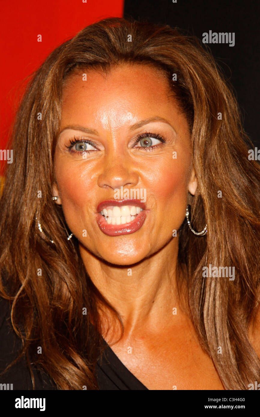 Vanessa Williams The 'Ugly Betty'  New York Times 'TimesTalk' interview at the Times Center - Photocall New York City, USA - Stock Photo