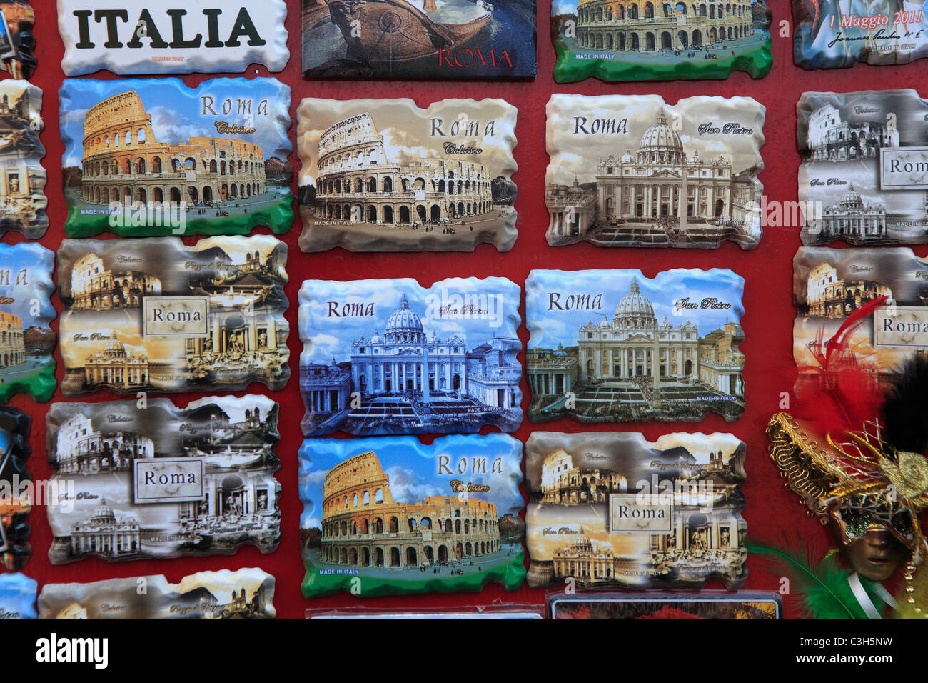 fridge showing Rome scenes Stock Photo Alamy