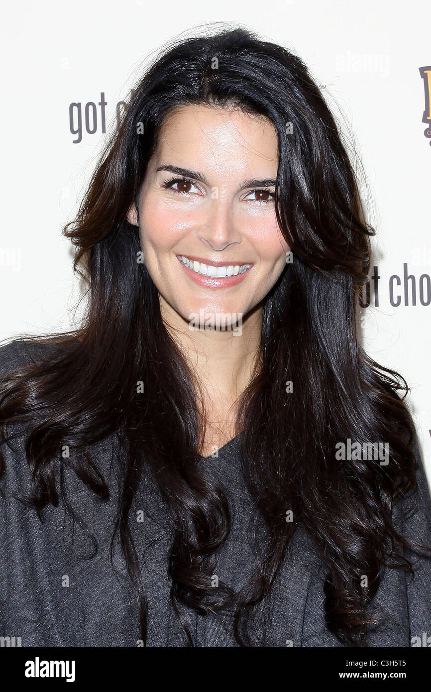 Angie Harmon unveils her new Milk Mustache ad and celebrates chocolate