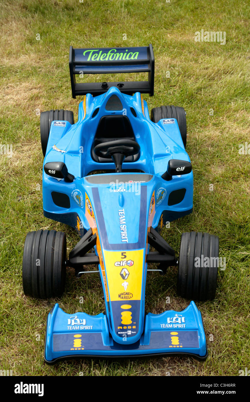 Childs pedal car Stock Photo Alamy
