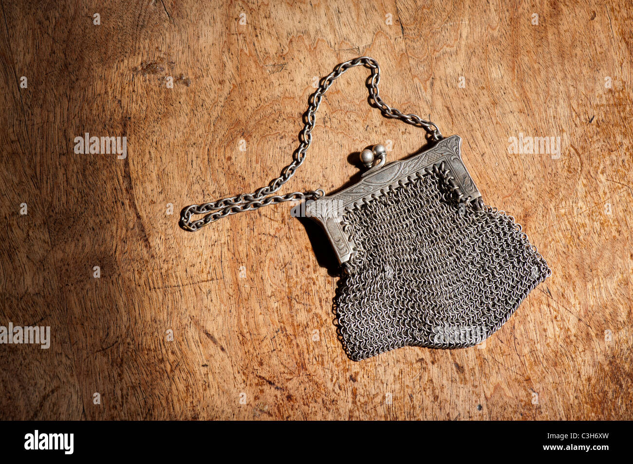 chain link purse