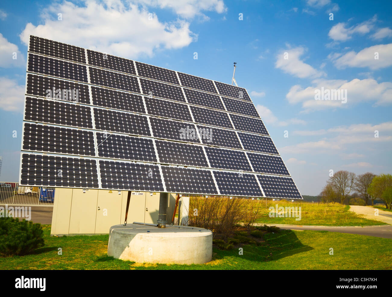 solar power panel Stock Photo