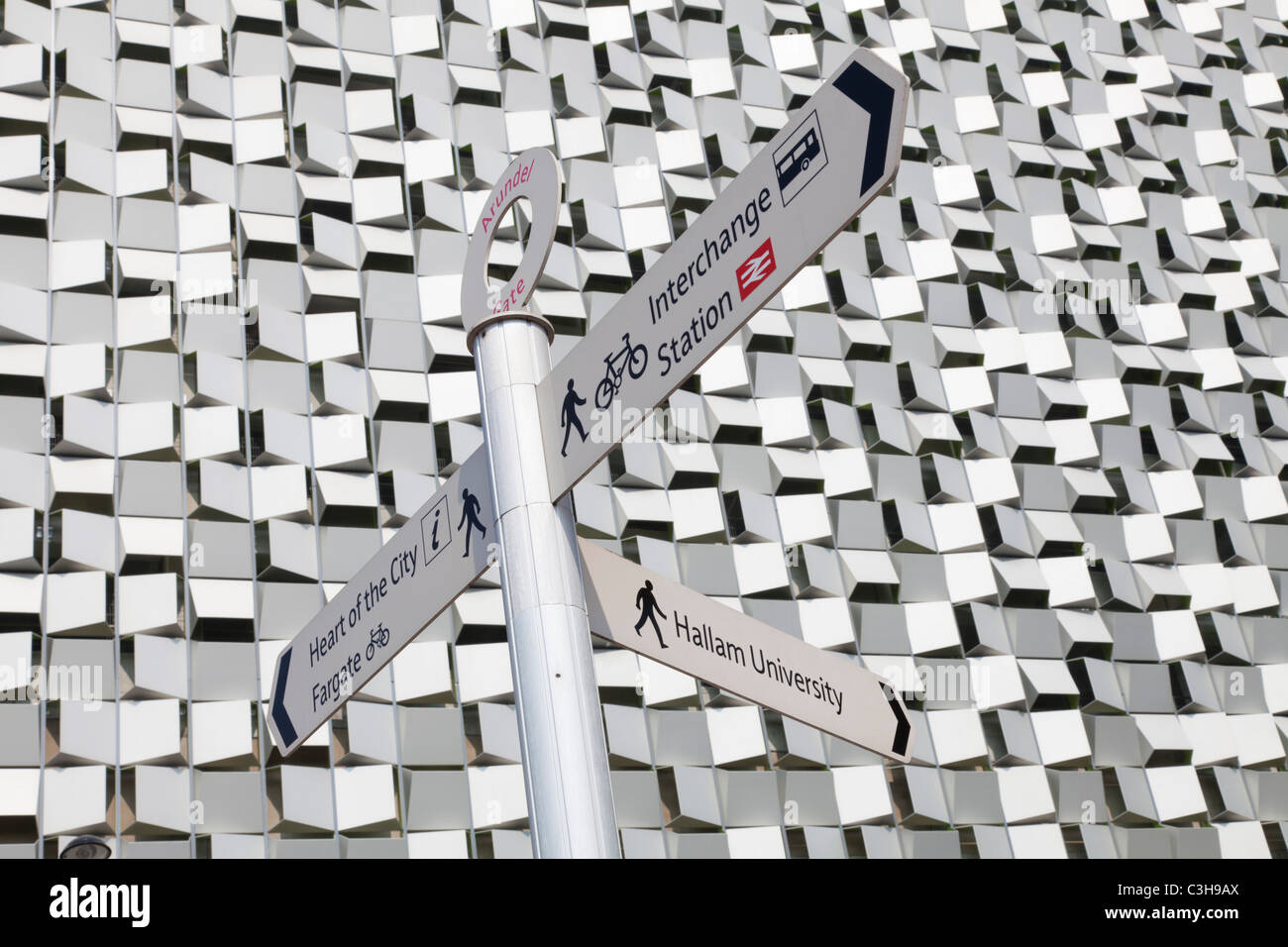 Sheffield arundel gate car park hires stock photography and images Alamy