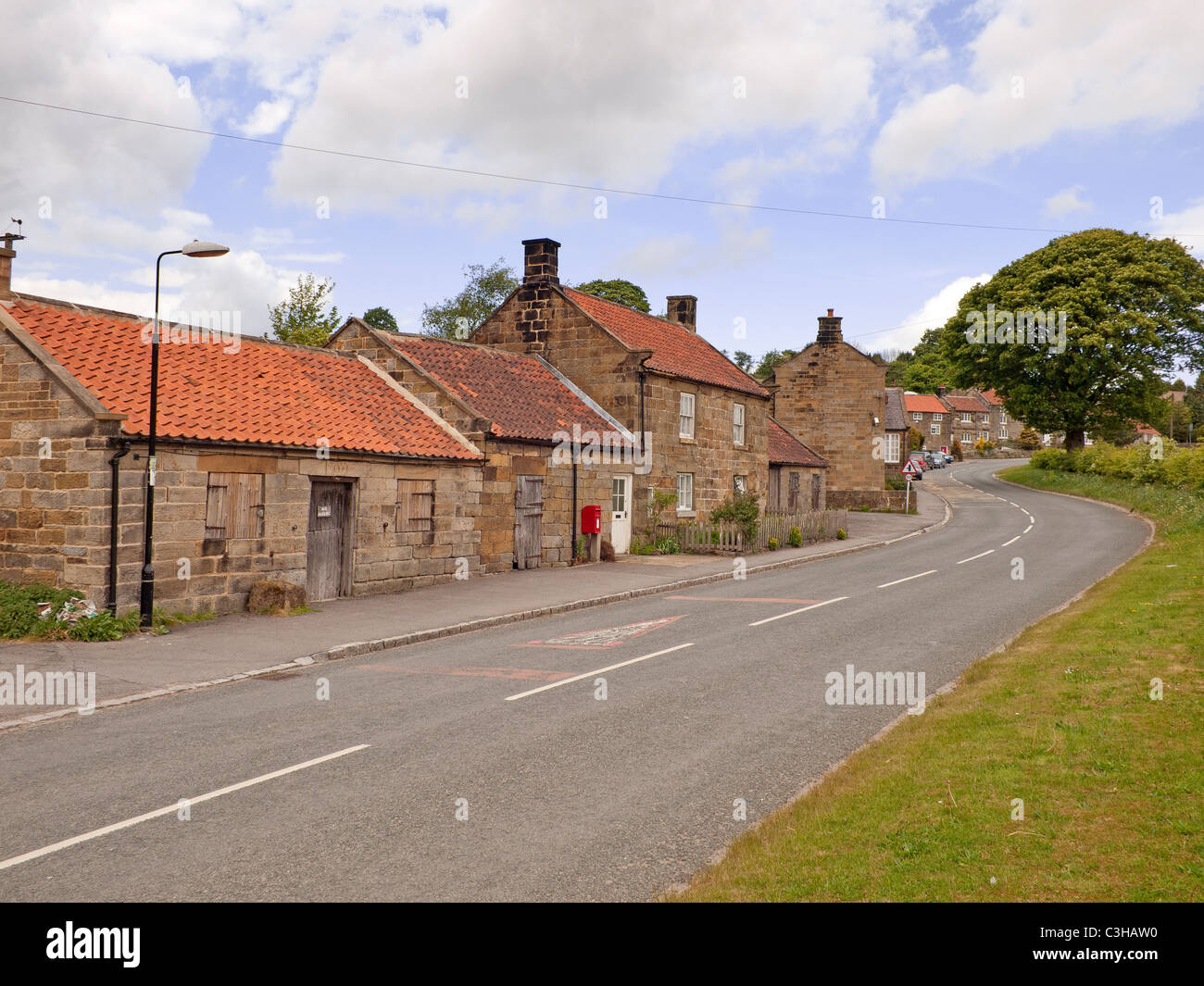 The village of Chop Gate in the picturesque Hambleton Hills in the