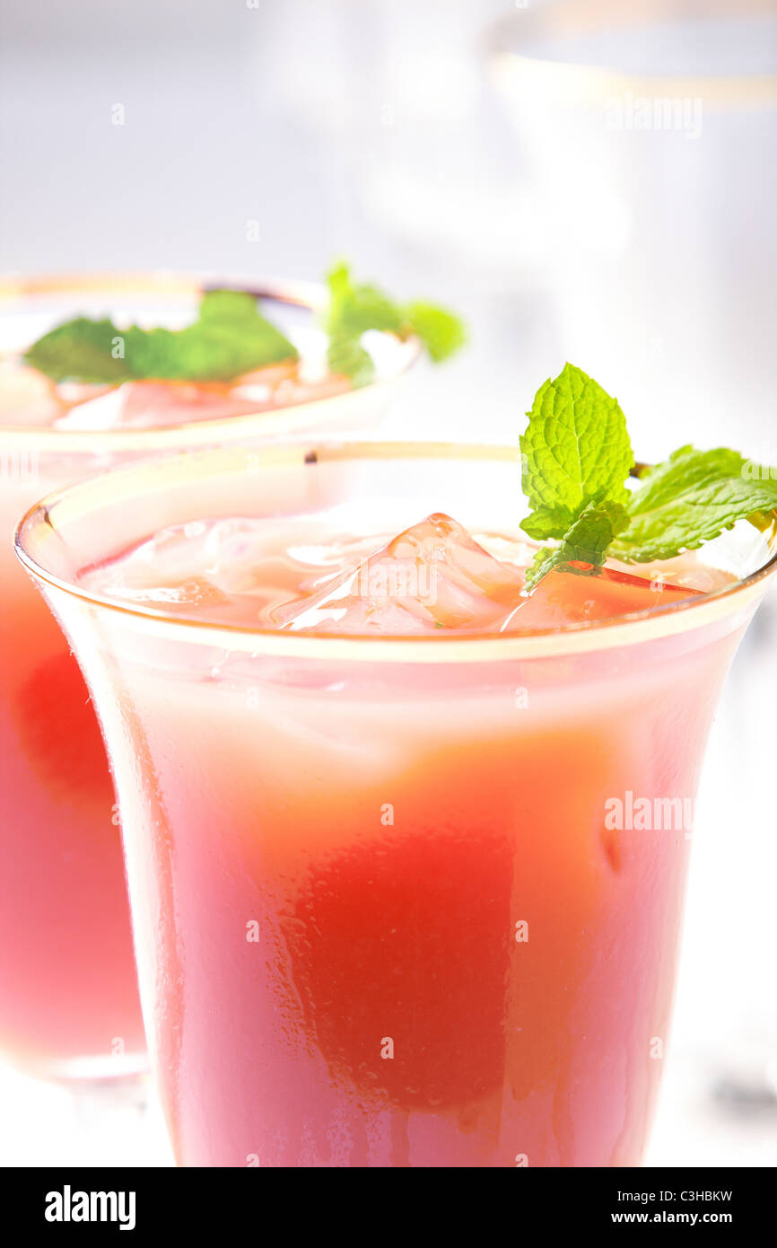 Fruit punch Stock Photo