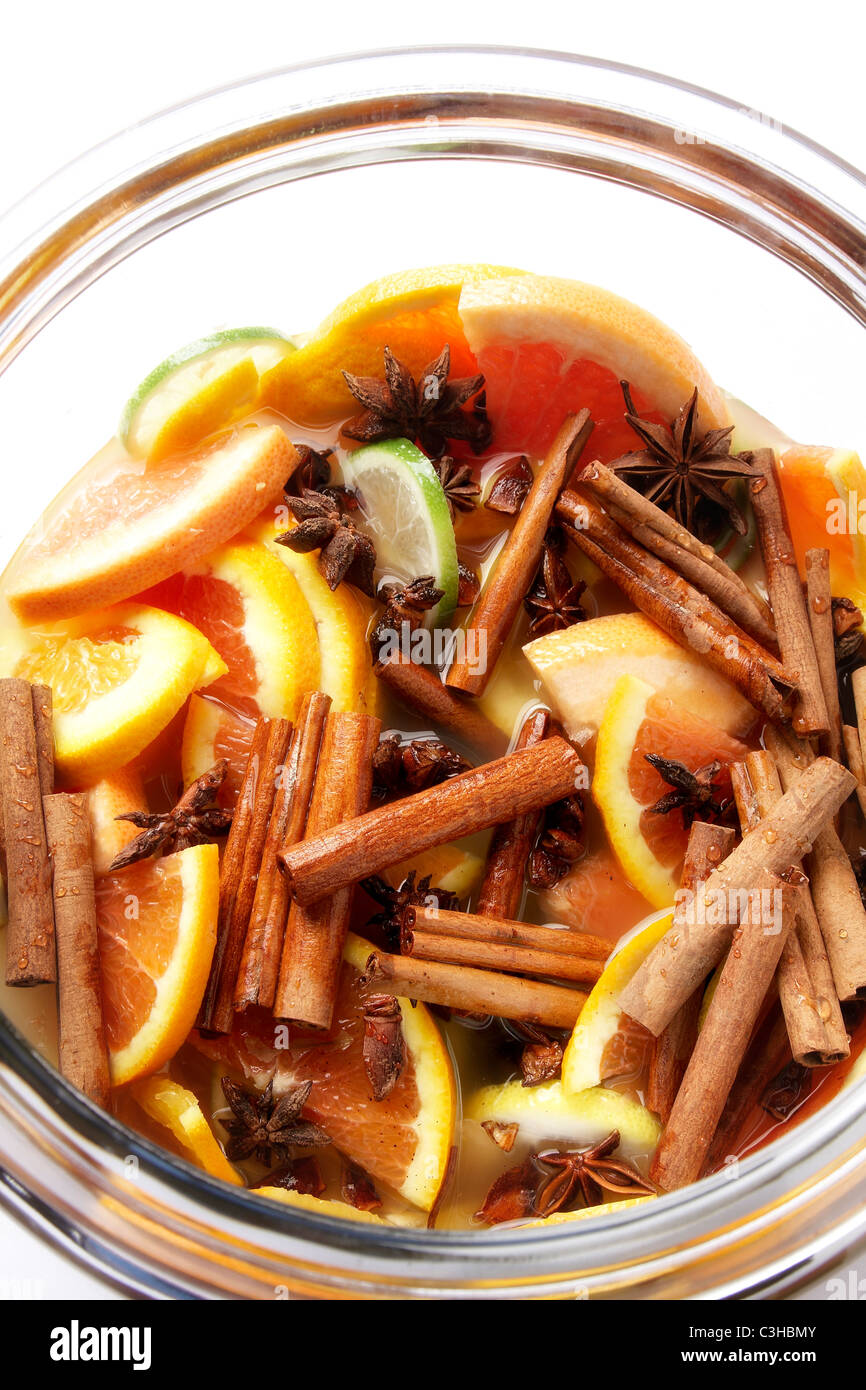 Holiday Punch Stock Photo