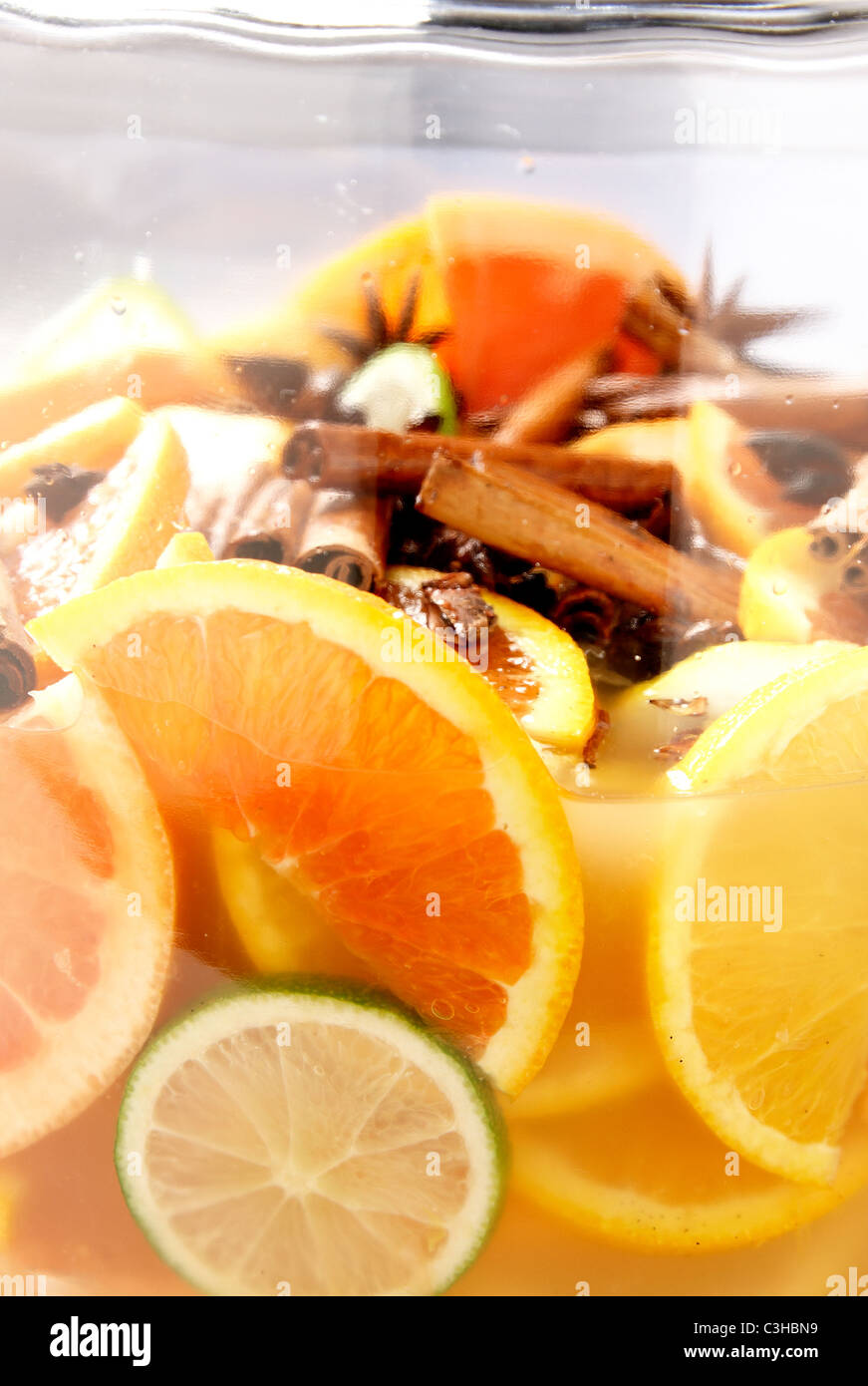 Holiday Punch Stock Photo