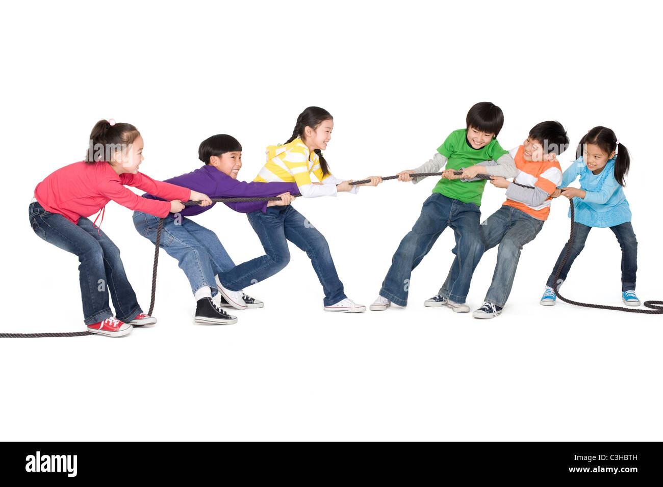 tug of war children's game