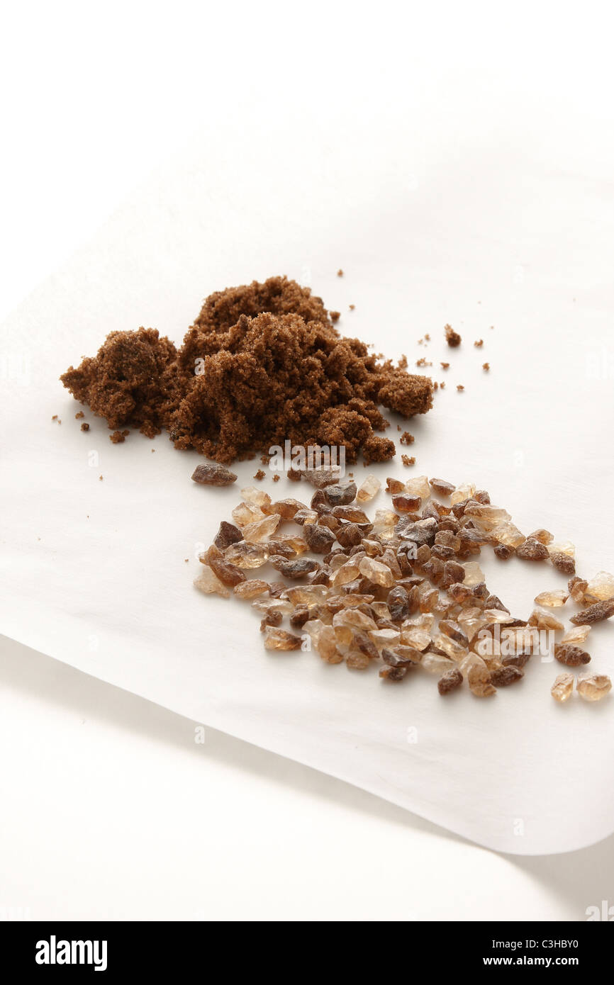 brown sugar Stock Photo