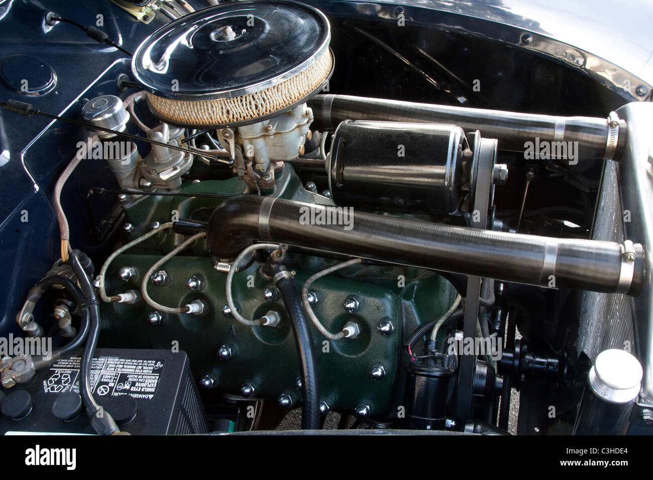 Flat Head Engine Stock Photo Alamy