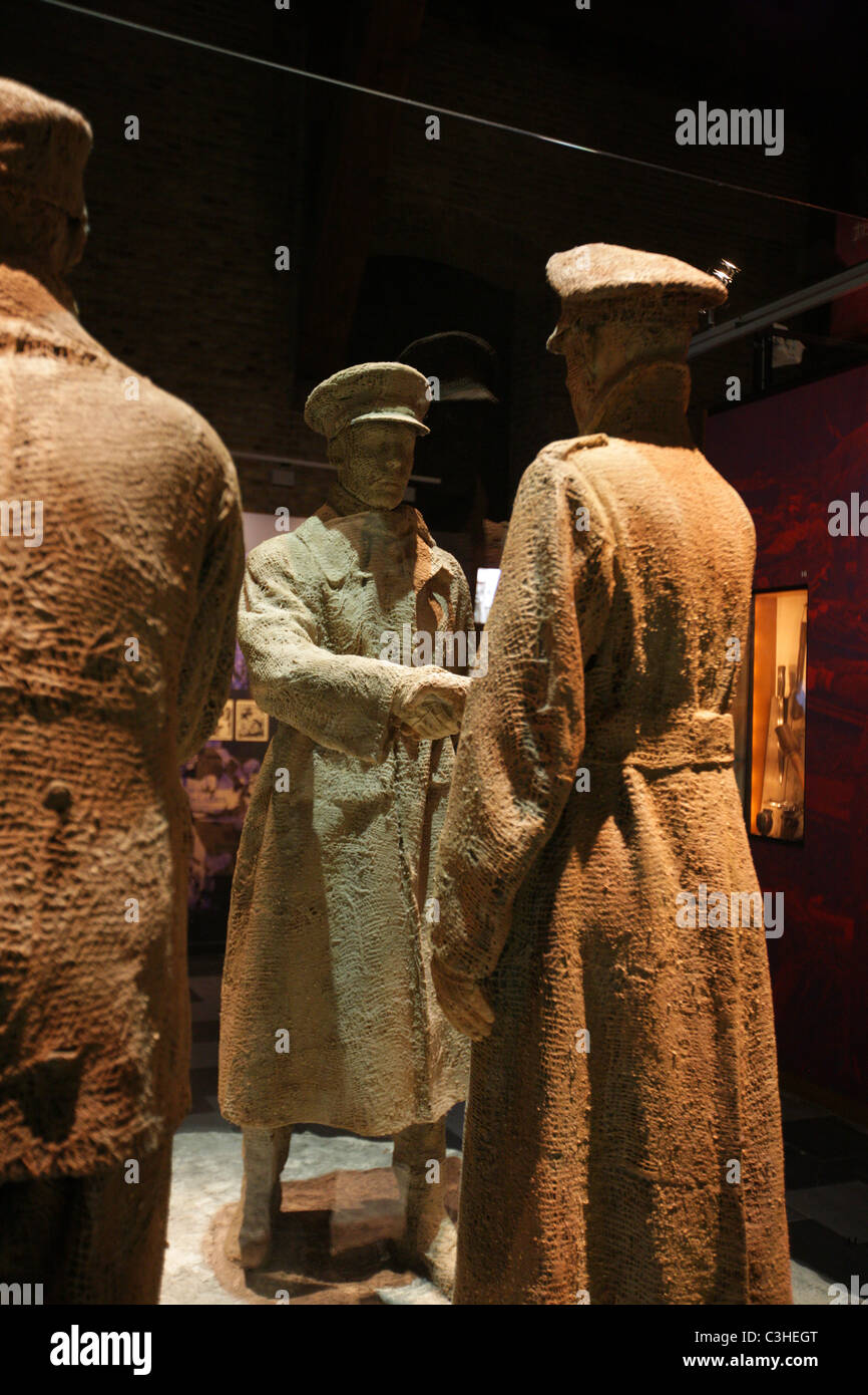 In Flanders Fields Museum, Ypres, Belgium Stock Photo