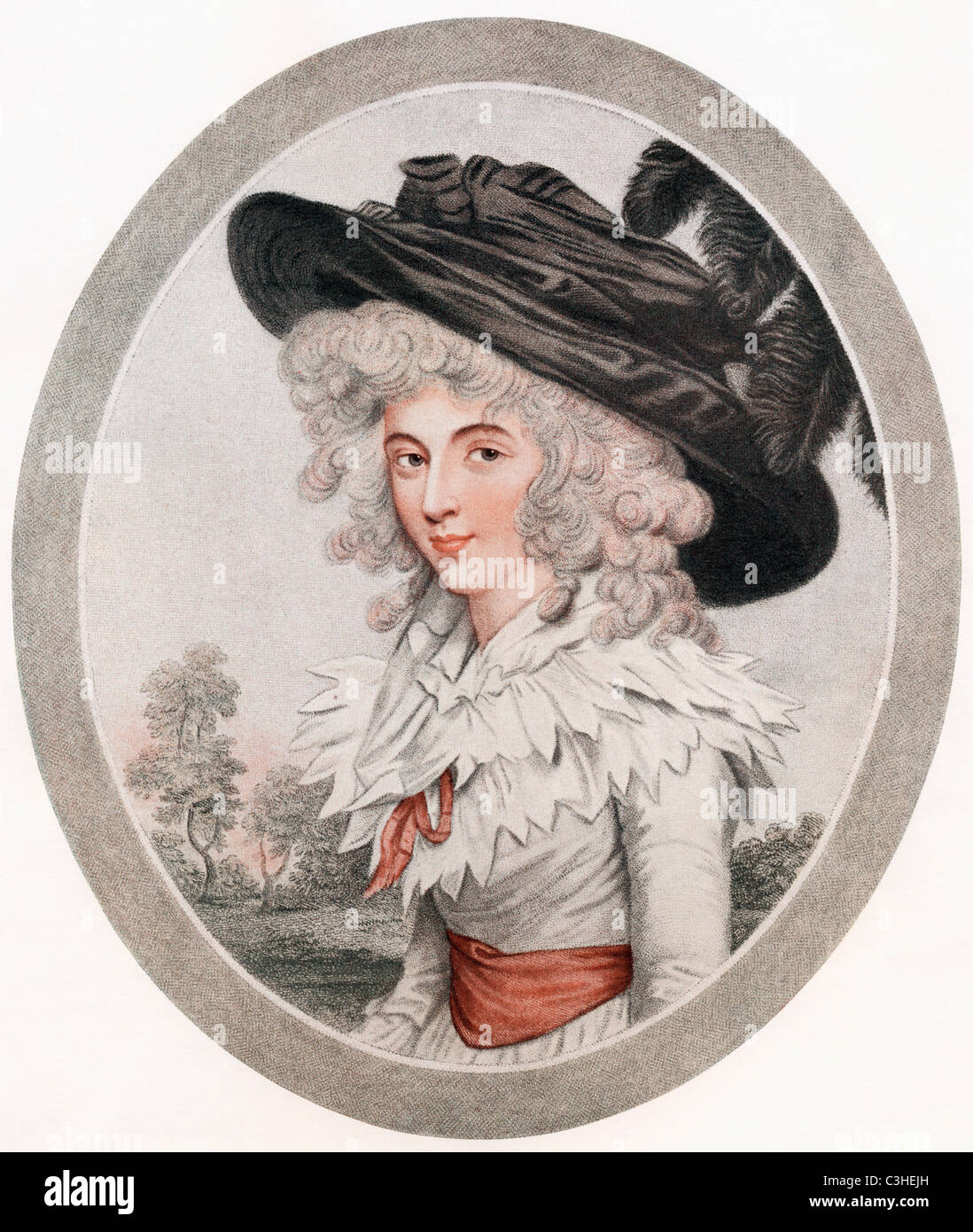 Henrietta Ponsonby, Countess of Bessborough, 1761 – 1821 Stock Photo