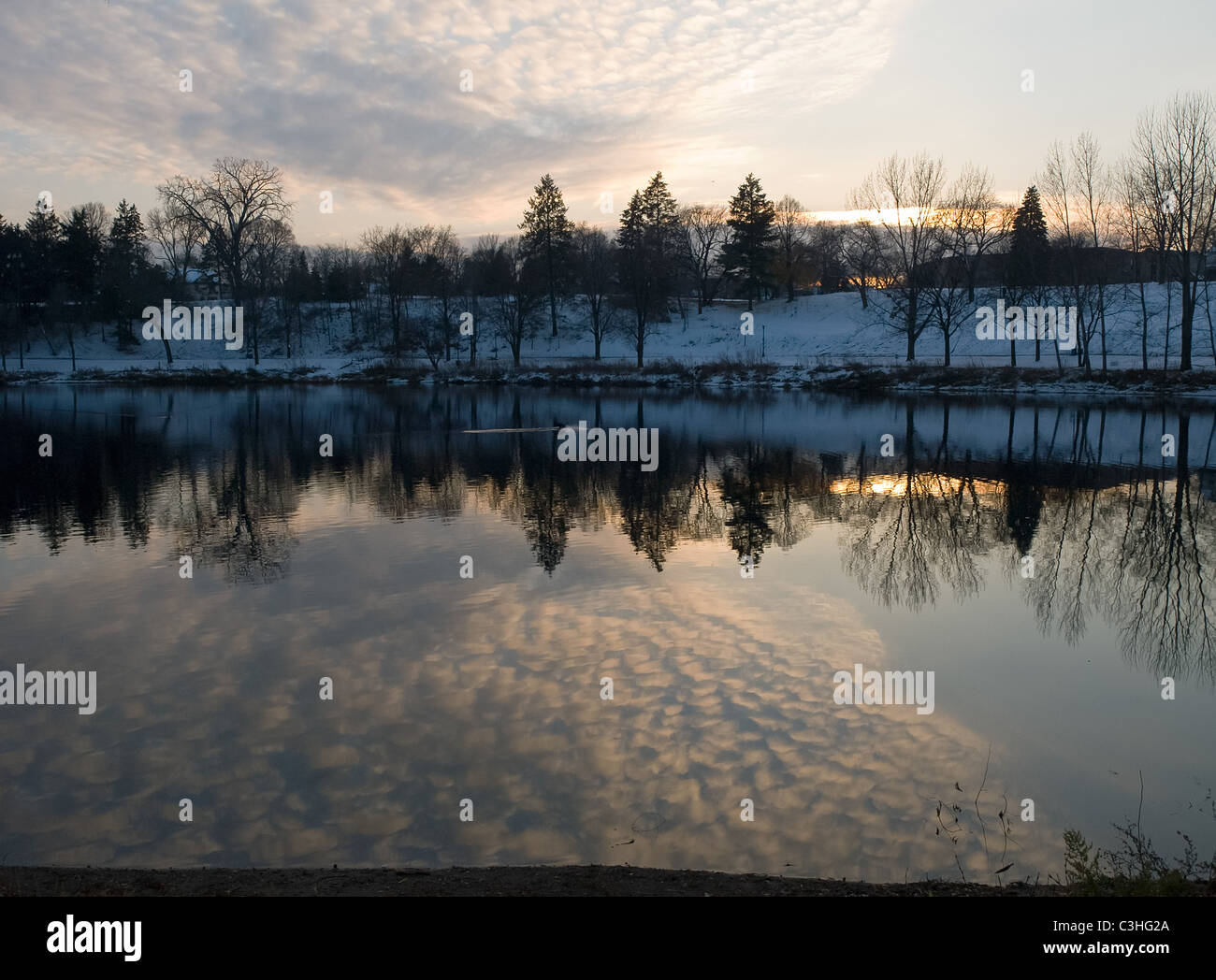 Powderhorn Lake, Minneapolis, MN Stock Photo Alamy