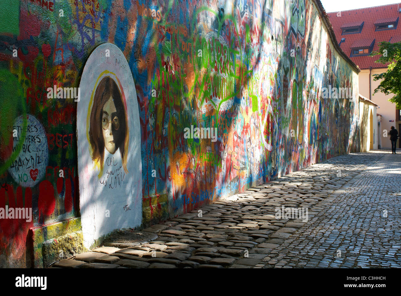 The John Lennon Wall in Prague, Czech Republic Stock Photo Alamy