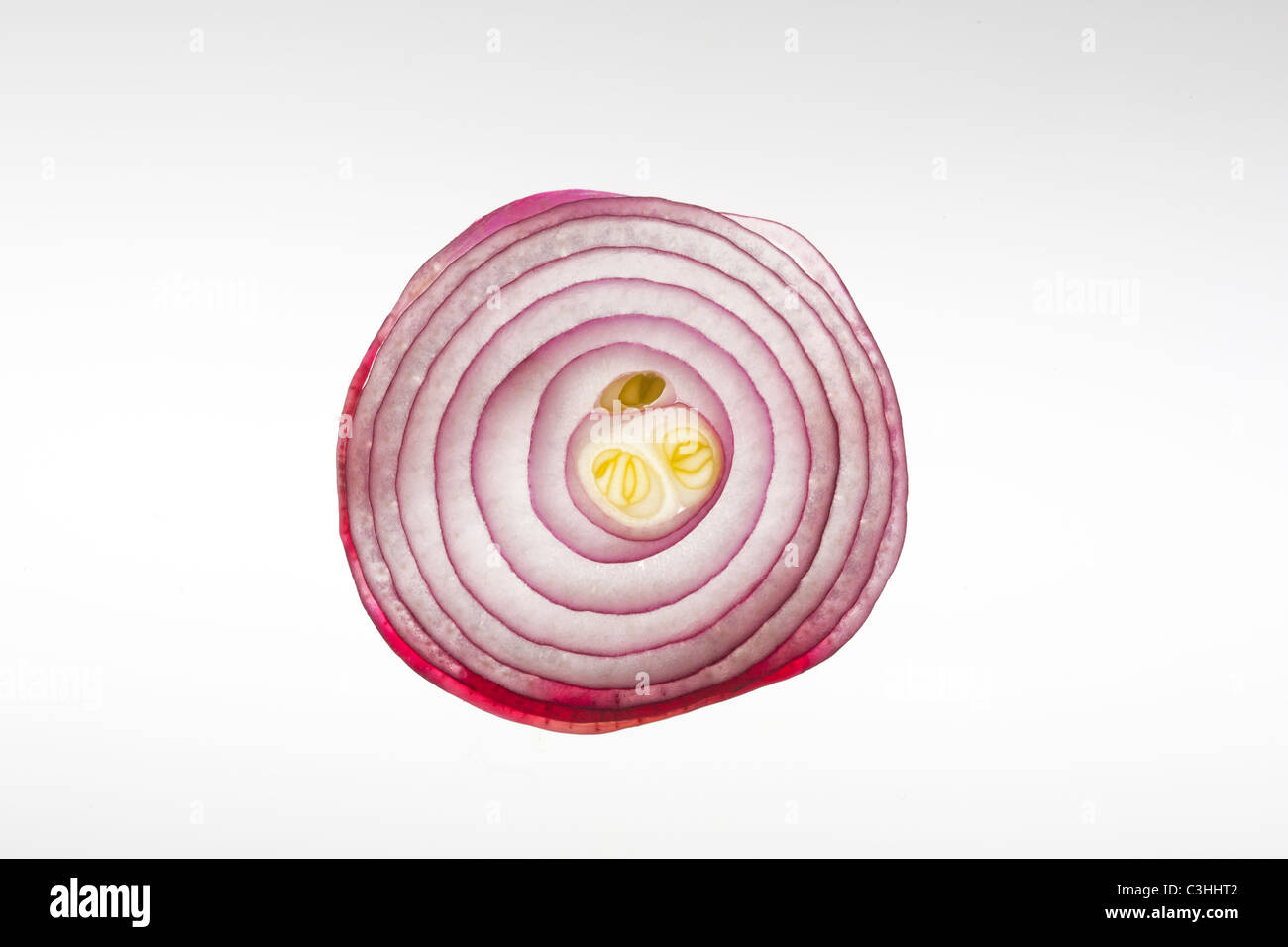 Automatic Onion Half Ring Slice Cutting Machine