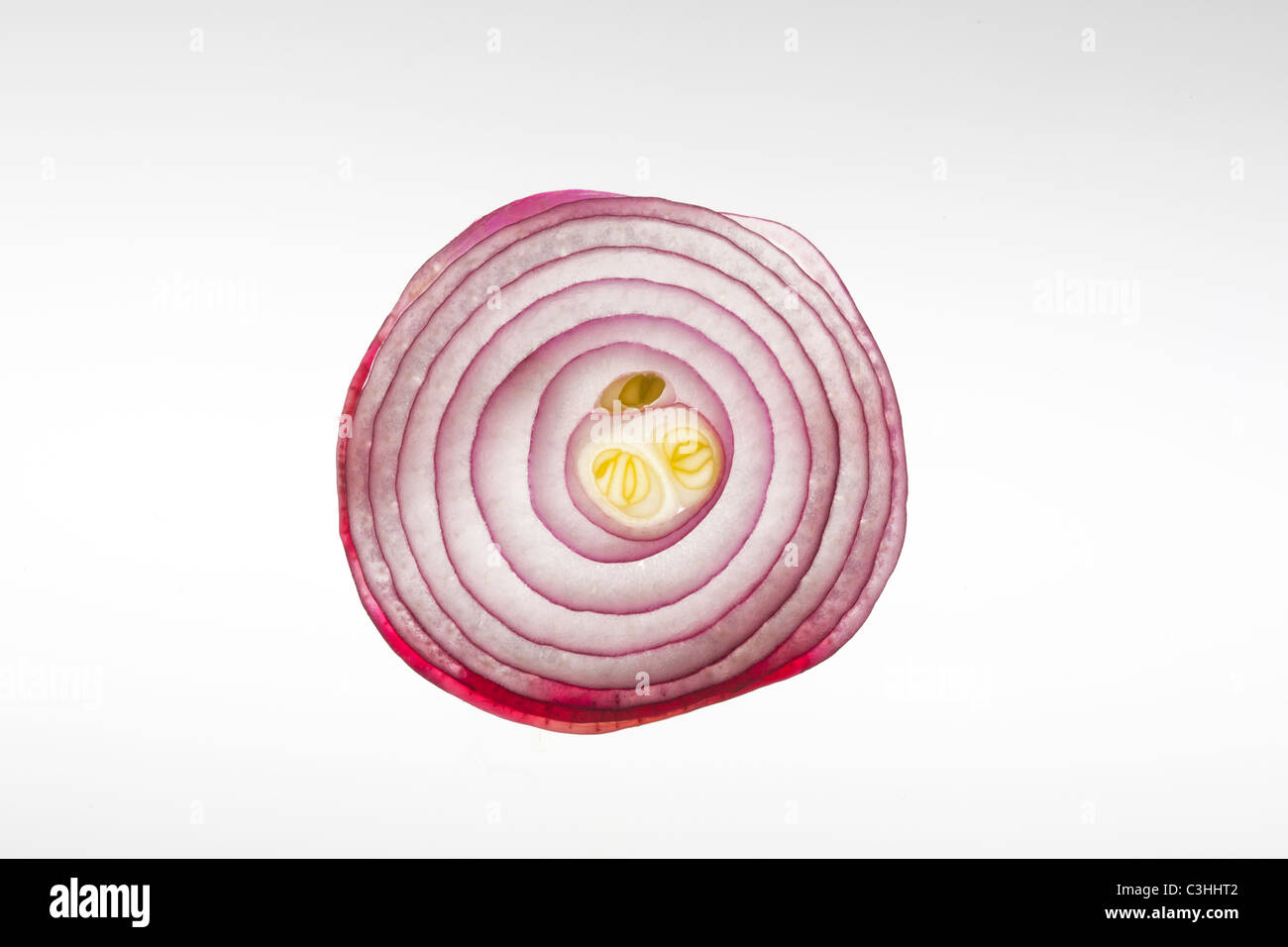 Purple onion slice hi-res stock photography and images - Alamy