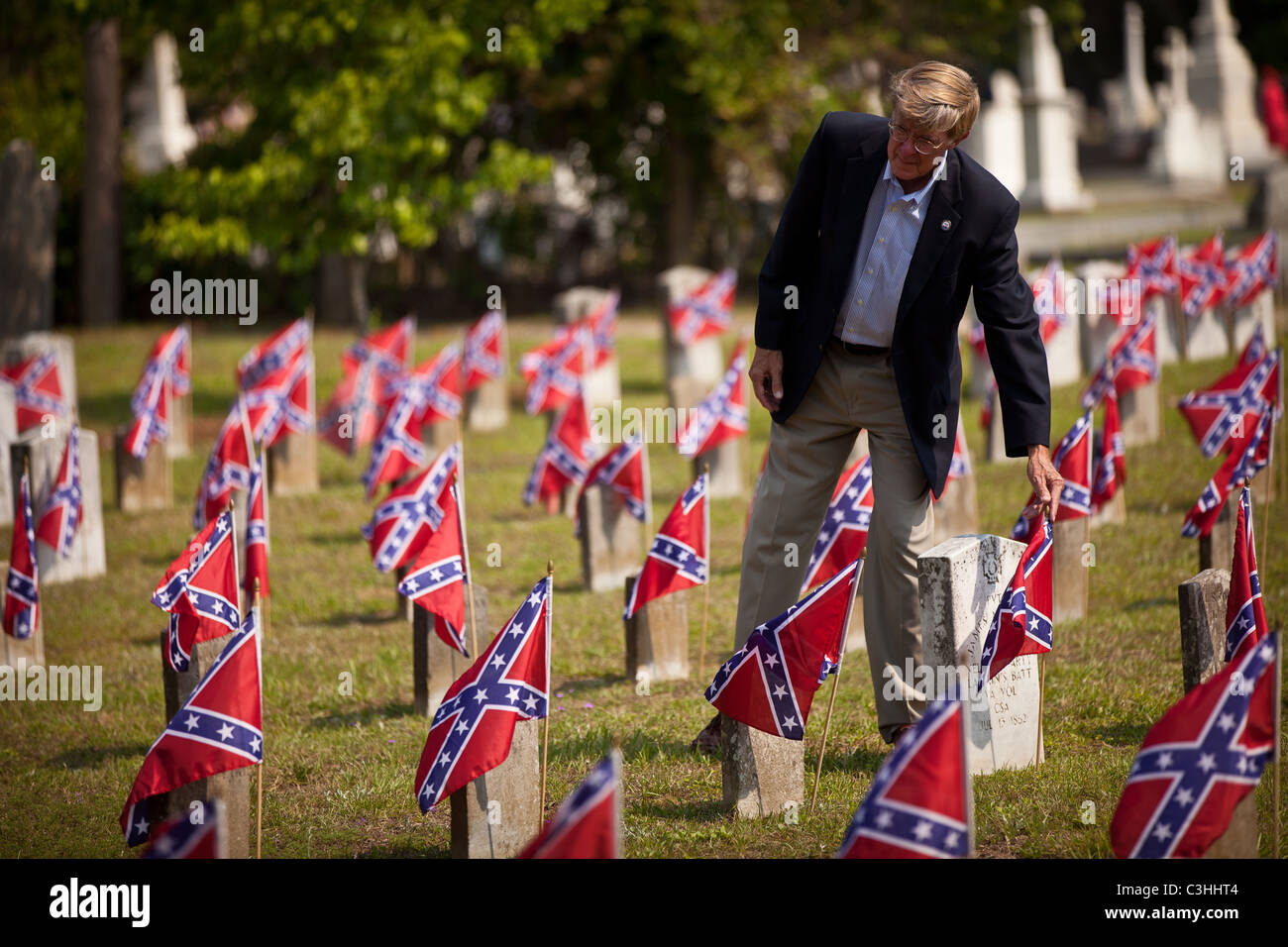 Confederate Memorial Day marked at Magnolia Cemetery in Charleston, SC