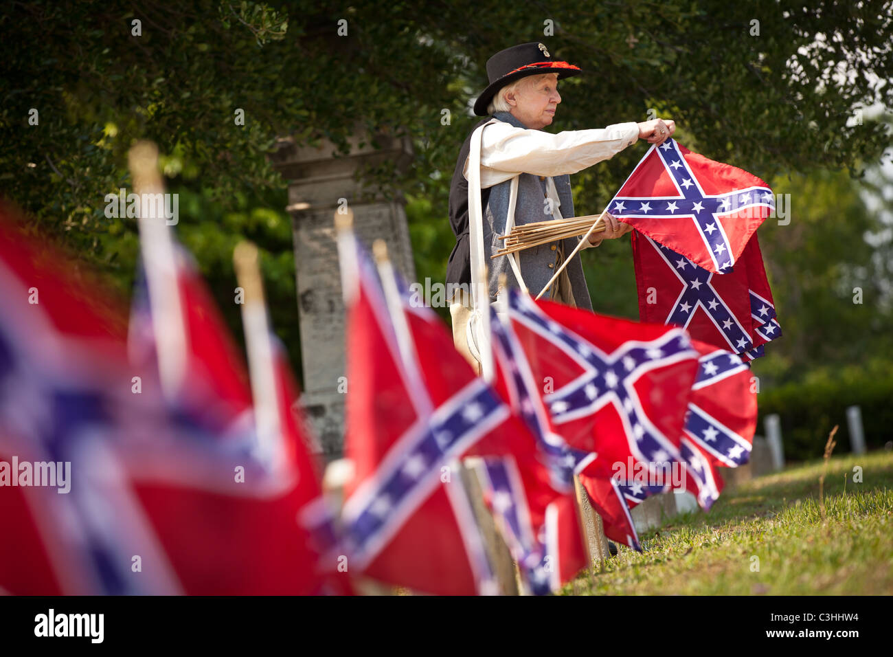 Confederate Memorial Day marked at Magnolia Cemetery in Charleston, SC
