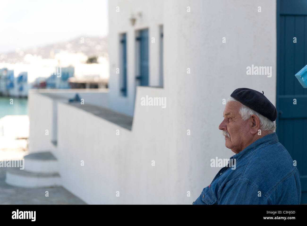 Old greek man hi-res stock photography and images - Alamy