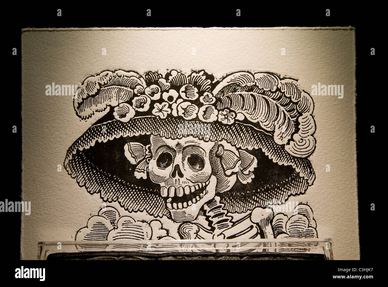 Mexico.Aguascalientes.Engraving of Jose Guadalupe Posada (1852/1913).The  Catrina Stock Photo - Alamy