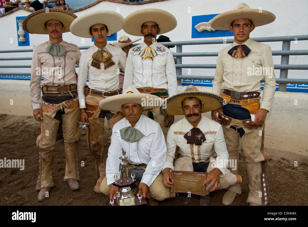 Mexico. Charros ( Mexican cowboy Stock Photo - Alamy