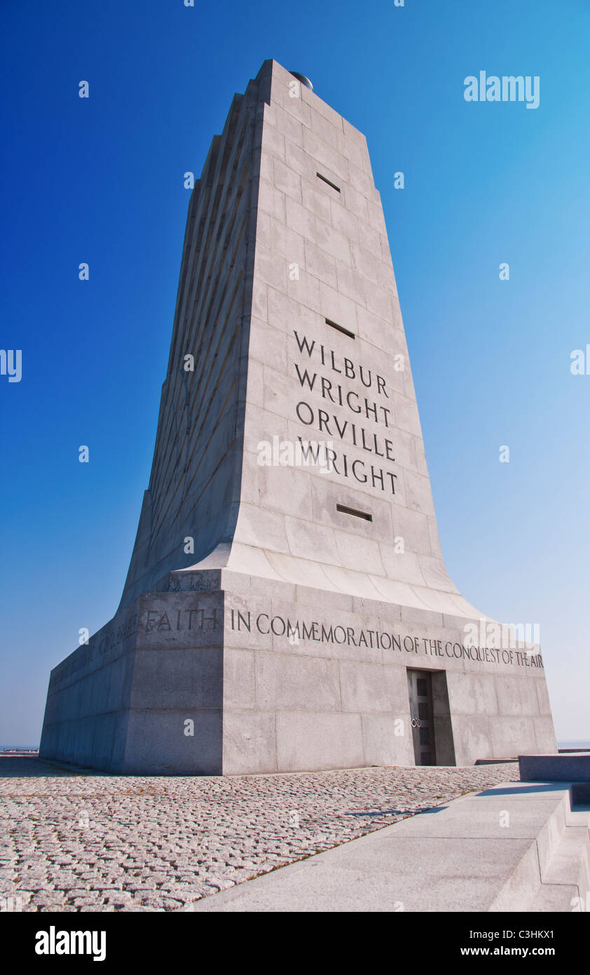 Wright Brothers Memorial Stock Photo