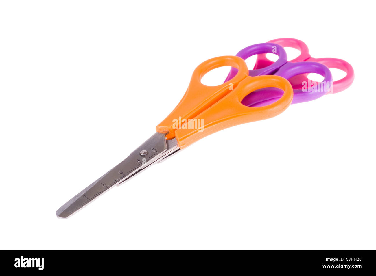 scissors isolated on white background Stock Photo