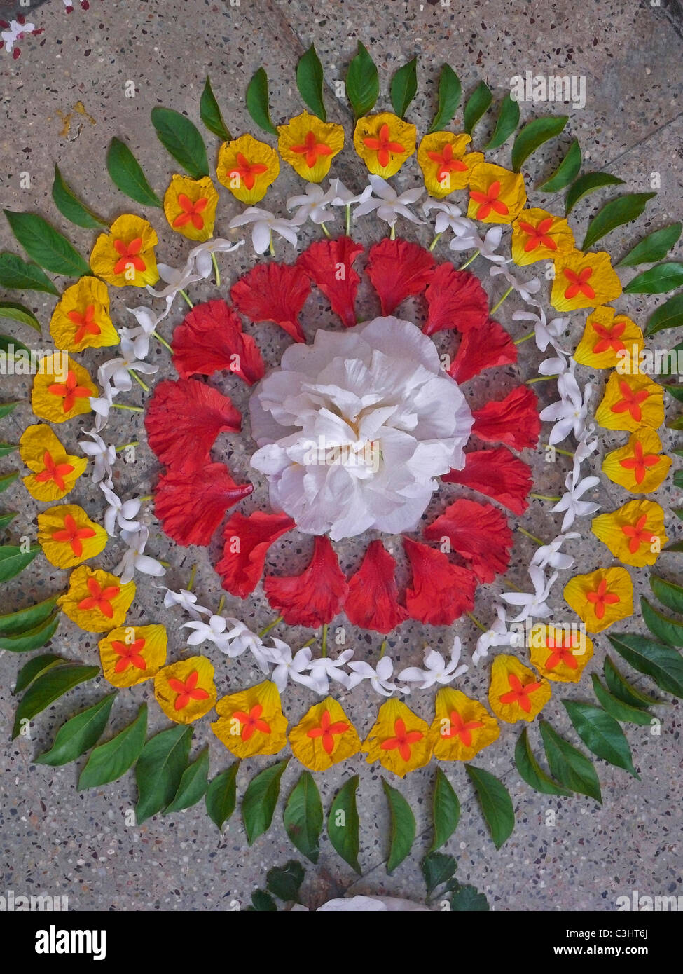 Athapookalam hi-res stock photography and images - Alamy