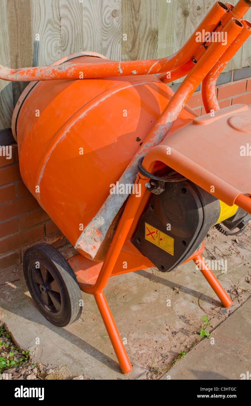 Cement mixer Stock Photo