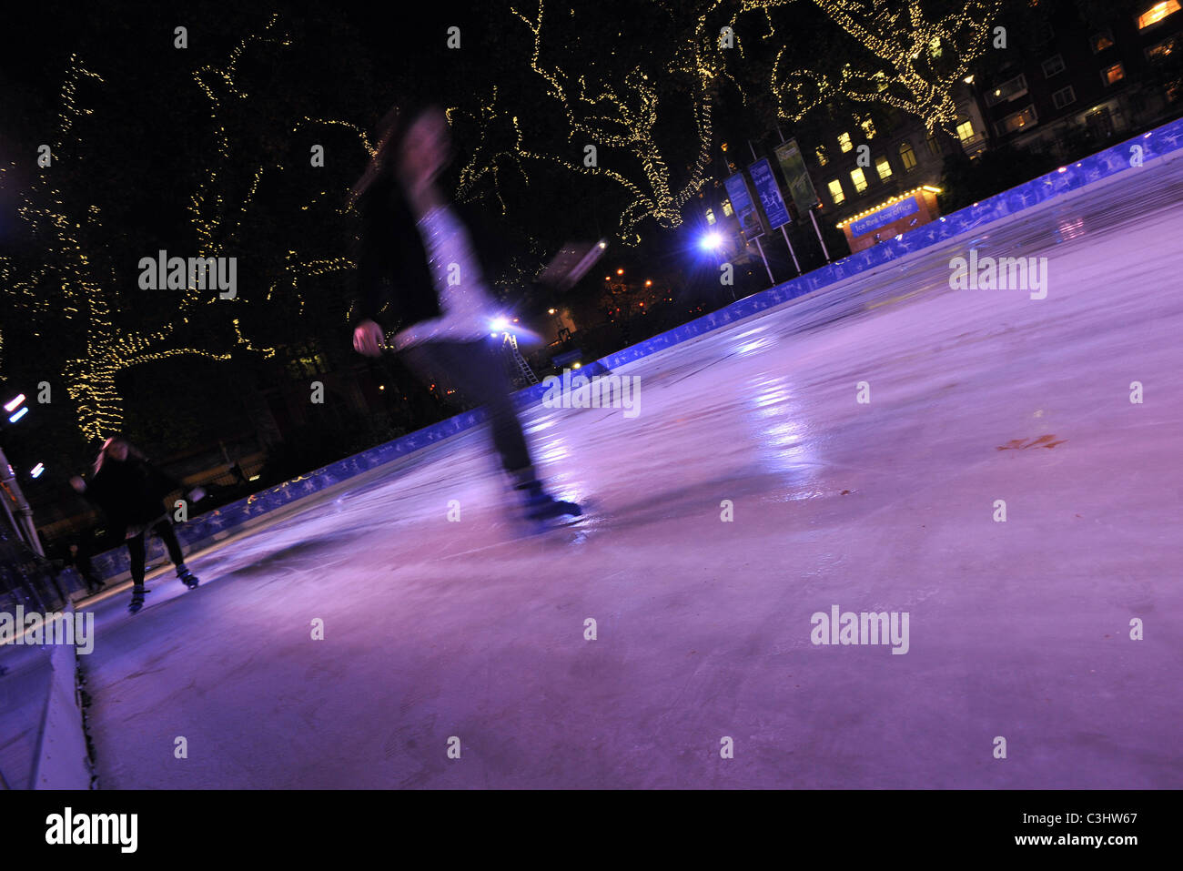 Natural History Museum Ice Rink launch event Annual skating