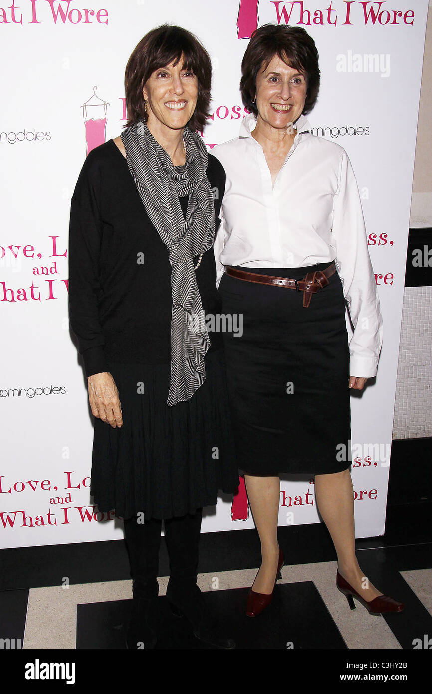Delia Ephron and Nora Ephron Party to celebrate the new cast members of