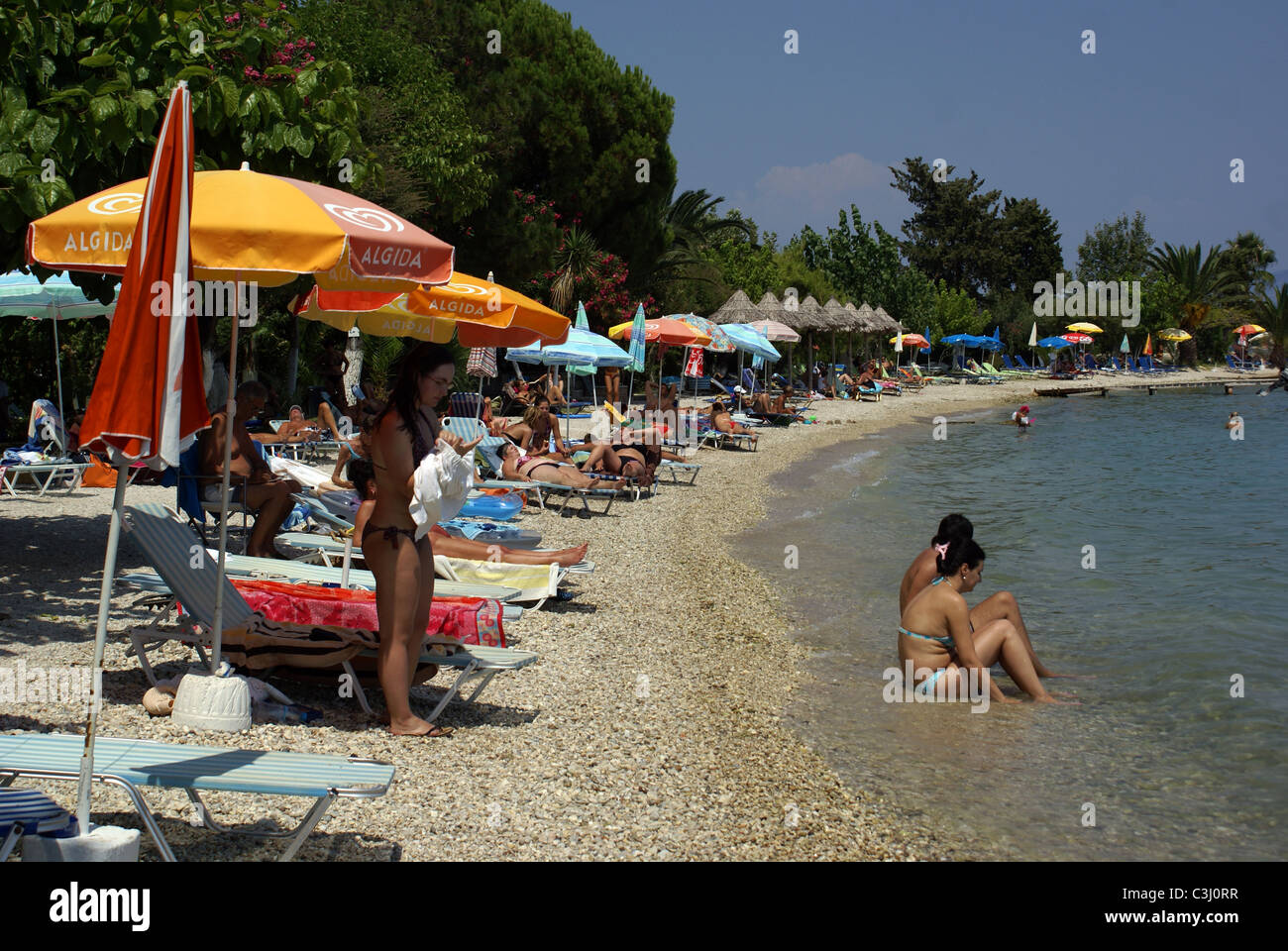 Nidri, Lefkada, Greece Stock Photo