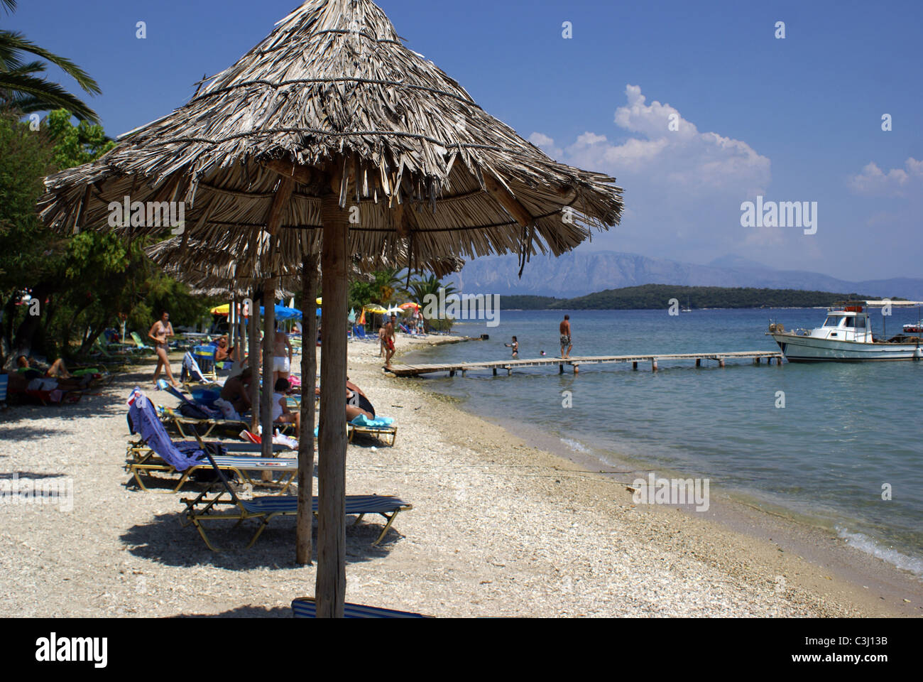 Nidri, Lefkada, Greece Stock Photo