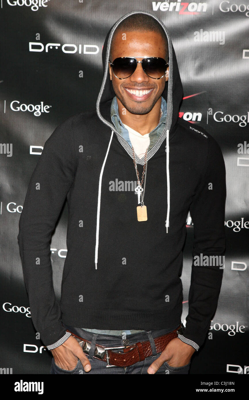 Eric West Verizon wireless launch of the new Droid smart phone held at