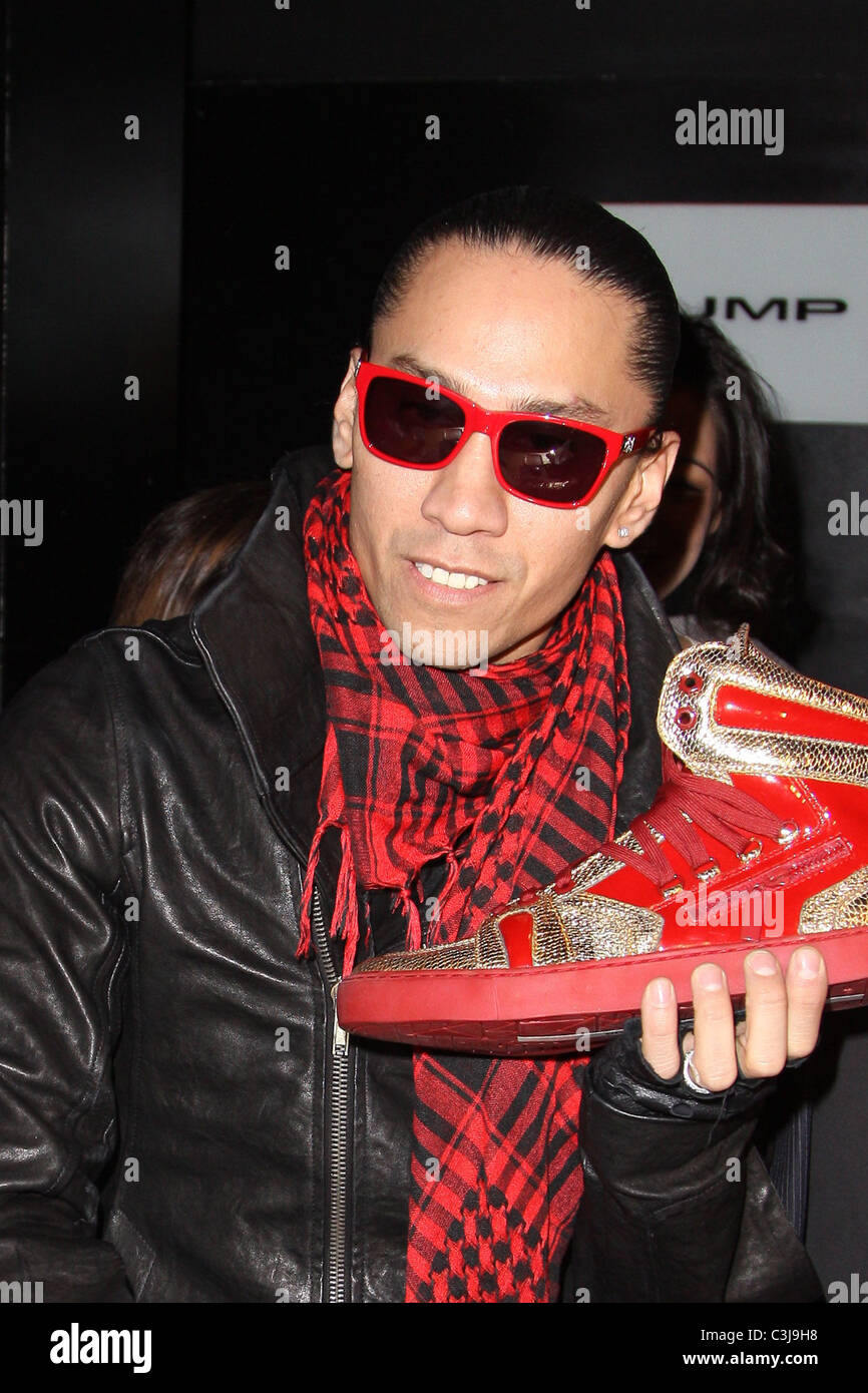 Taboo of the Black Eyed Peas Jump Footwear Launch of the TABOOXJUMP at