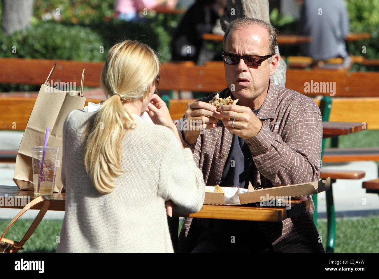 Kelsey grammer camille donatacci hi res stock photography and images