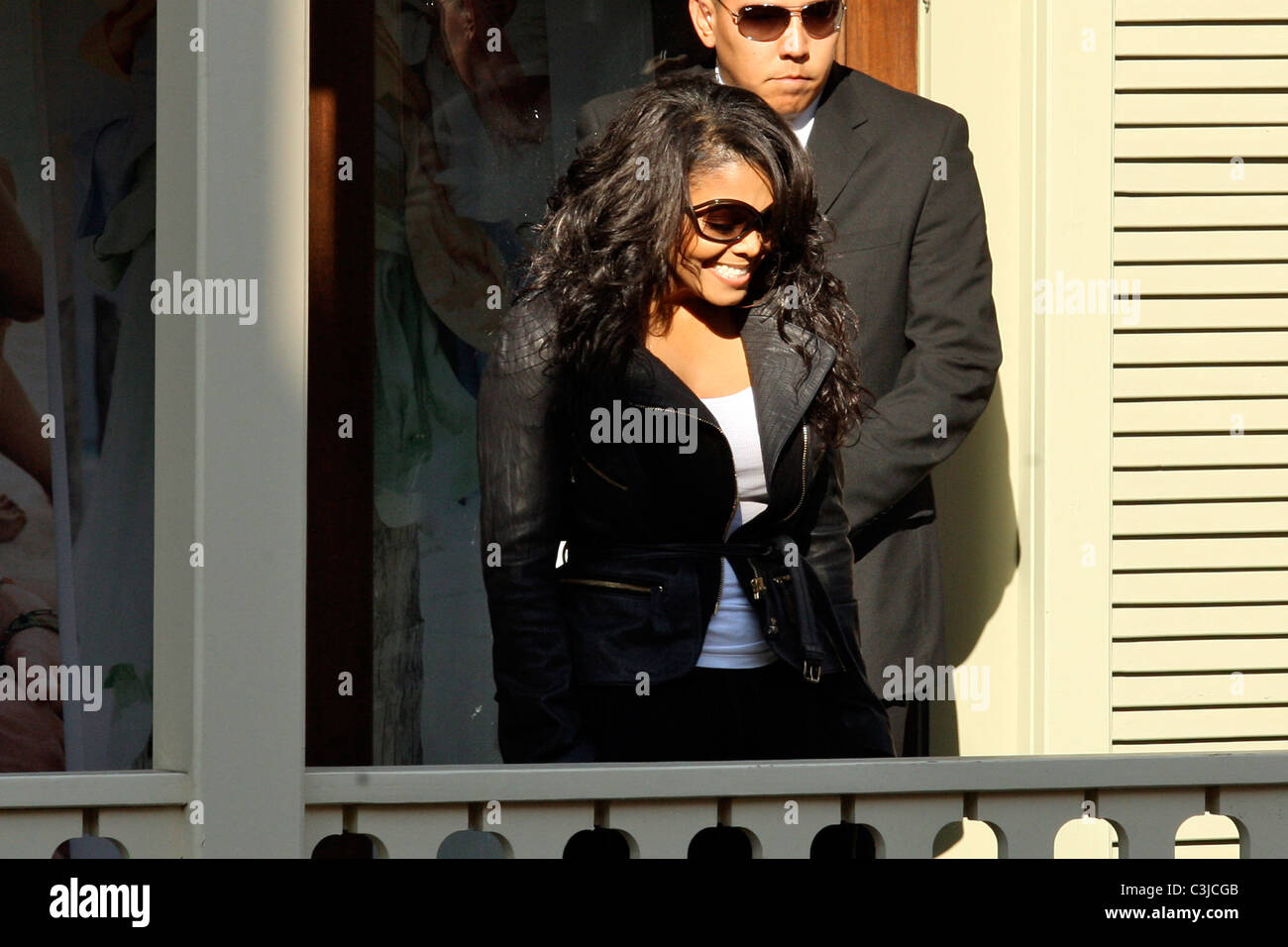 Jackson makes an appearance at The Grove to see 100 dancers