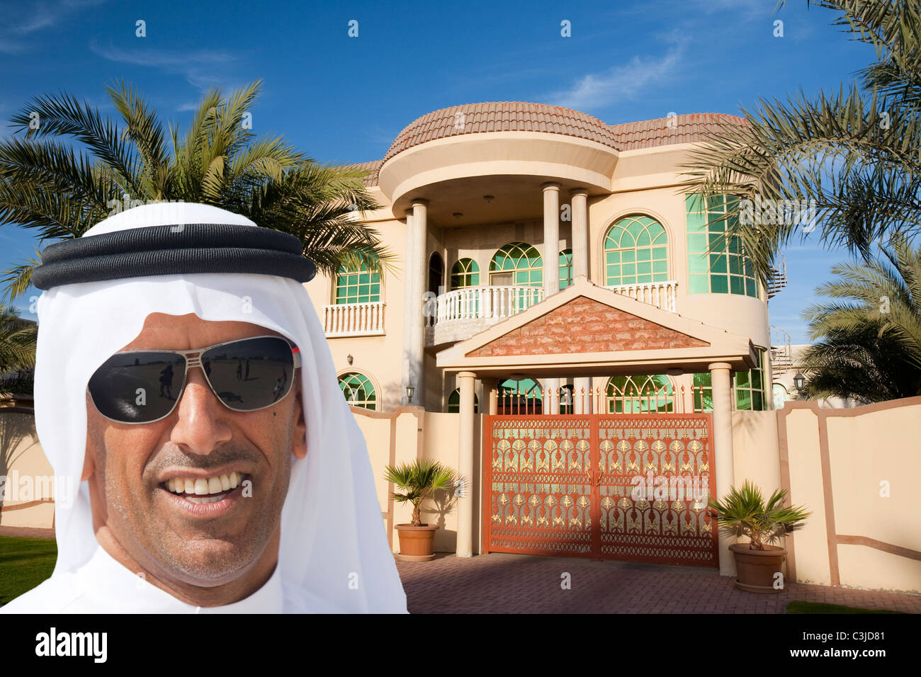 An exlusive expensive private house in Dubai, UAE Stock Photo Alamy