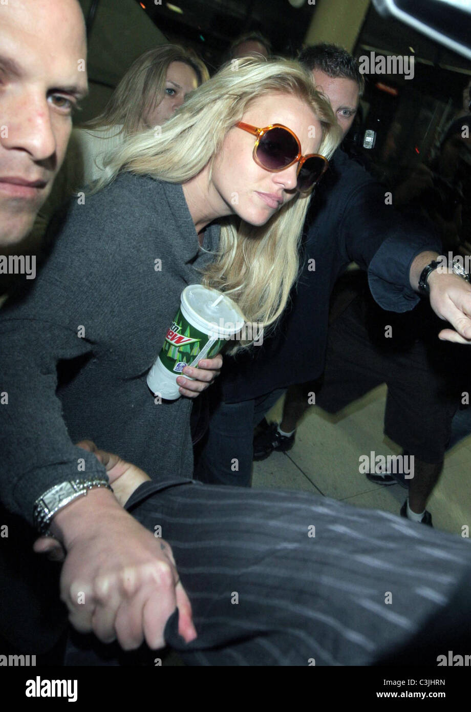 Britney Spears Is Surrounded By Paparazzi As She Arrives At LAX To britney-spears-is-surrounded-by-paparazzi-as-she-arrives-at-lax-to
