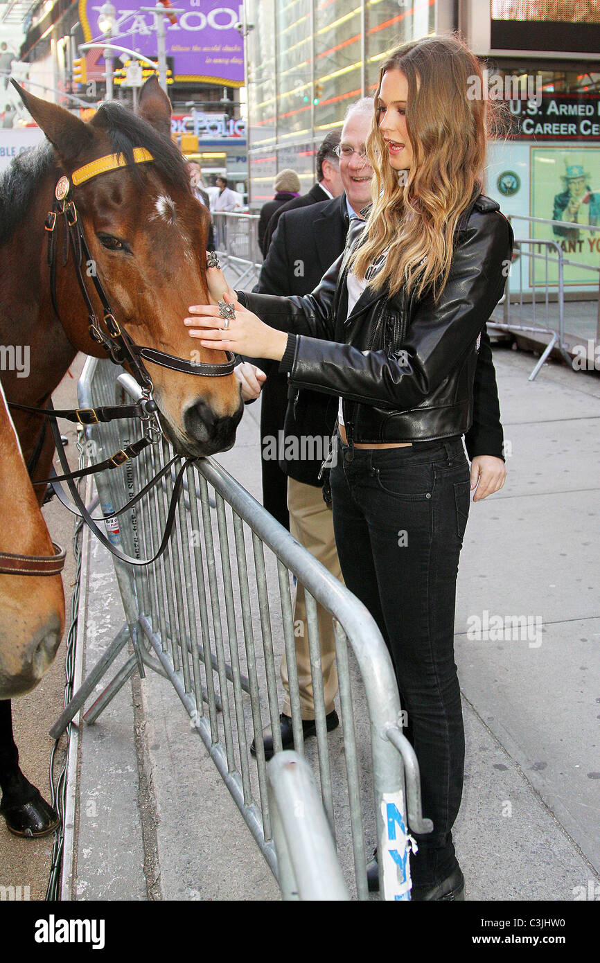 Behati Prinsloo Victoria's Secret Angels take over Times Square to