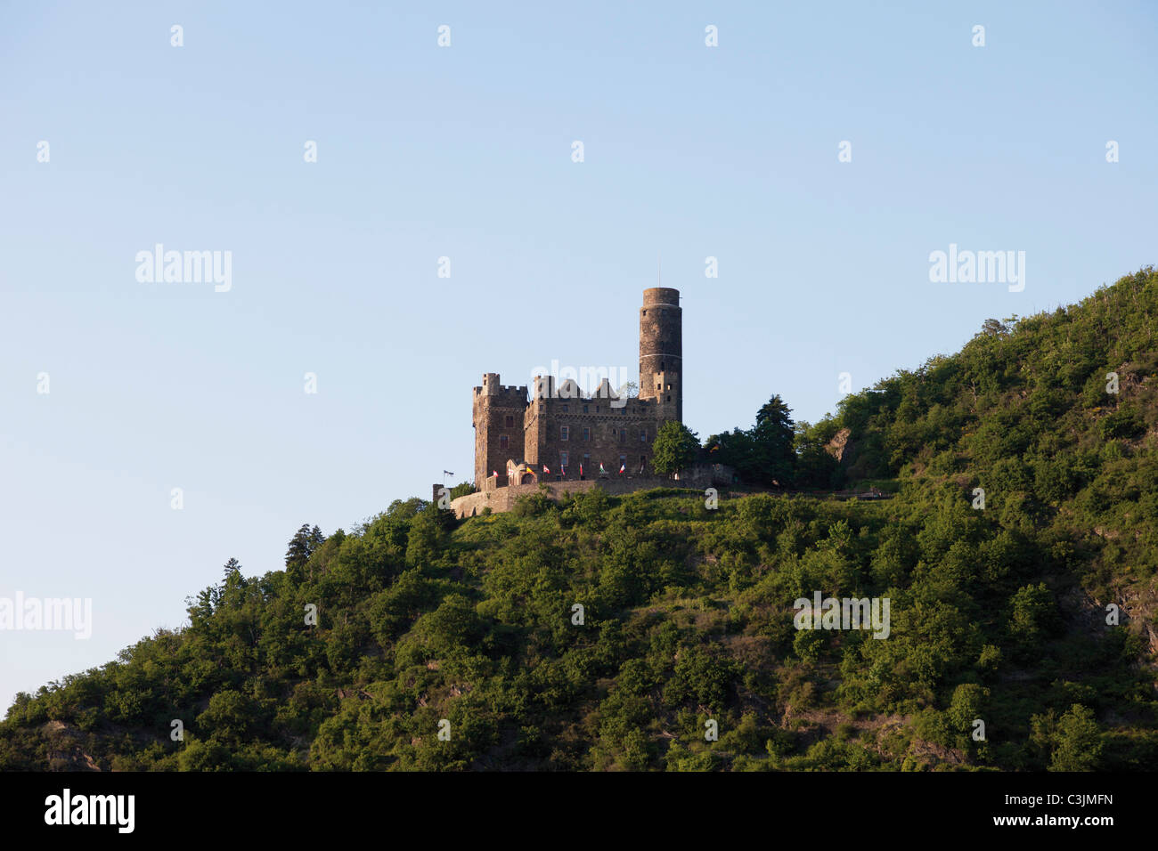 Europe, Germany, Rhineland-Palatinate, View of maus castle Stock Photo