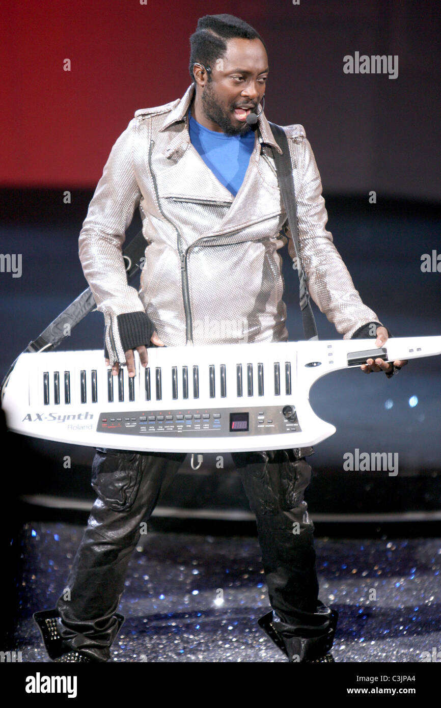 Will.i.am of the Black Eyed Peas Victoria's Secret fashion show at The