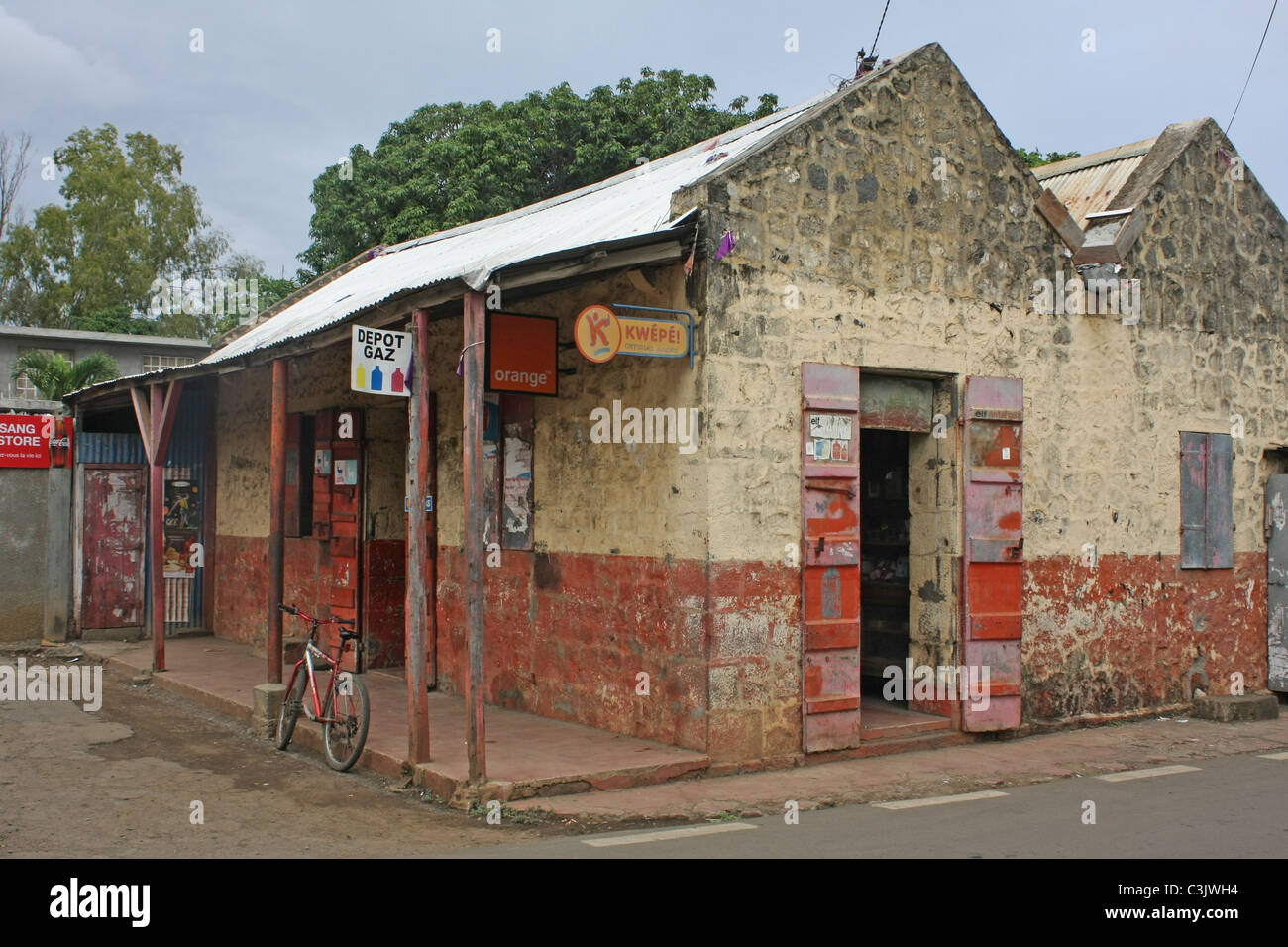 Old building in Mauritius Stock Photo Alamy