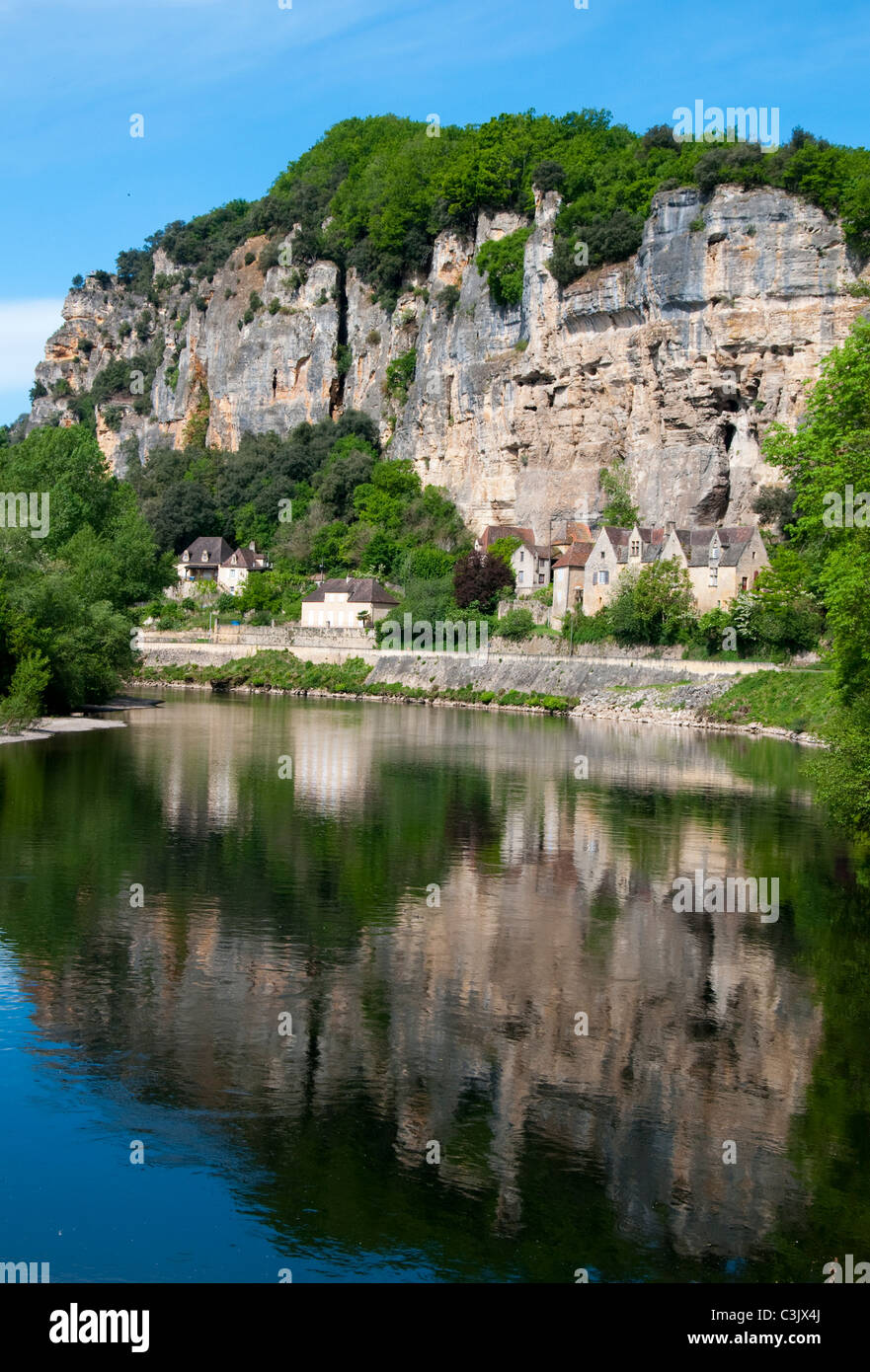 La Roque Gageac Dordogne France EU Stock Photo Alamy