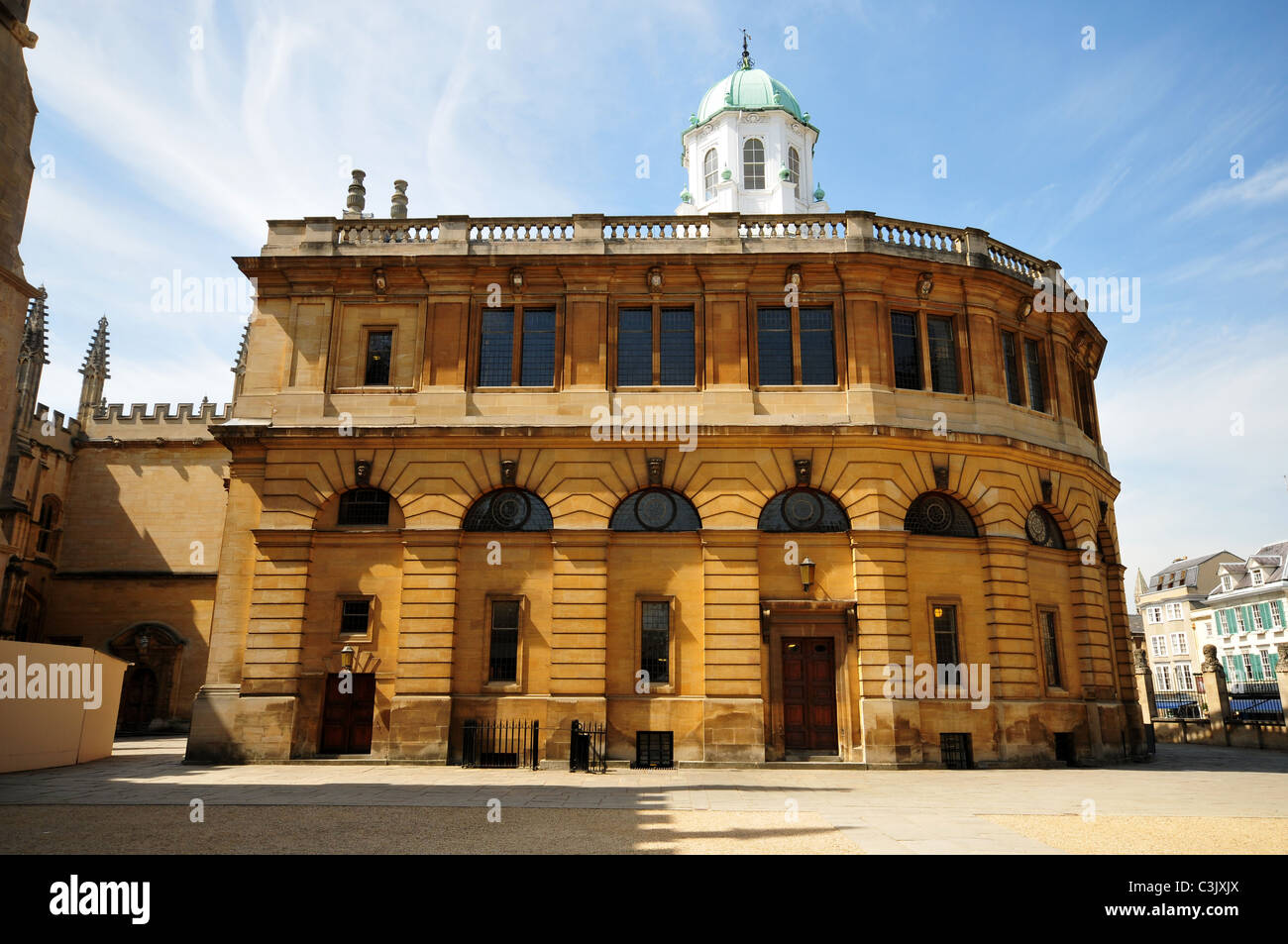 Sheldonian Theatre, Oxford University, Oxford, Oxfordshire Stock Photo